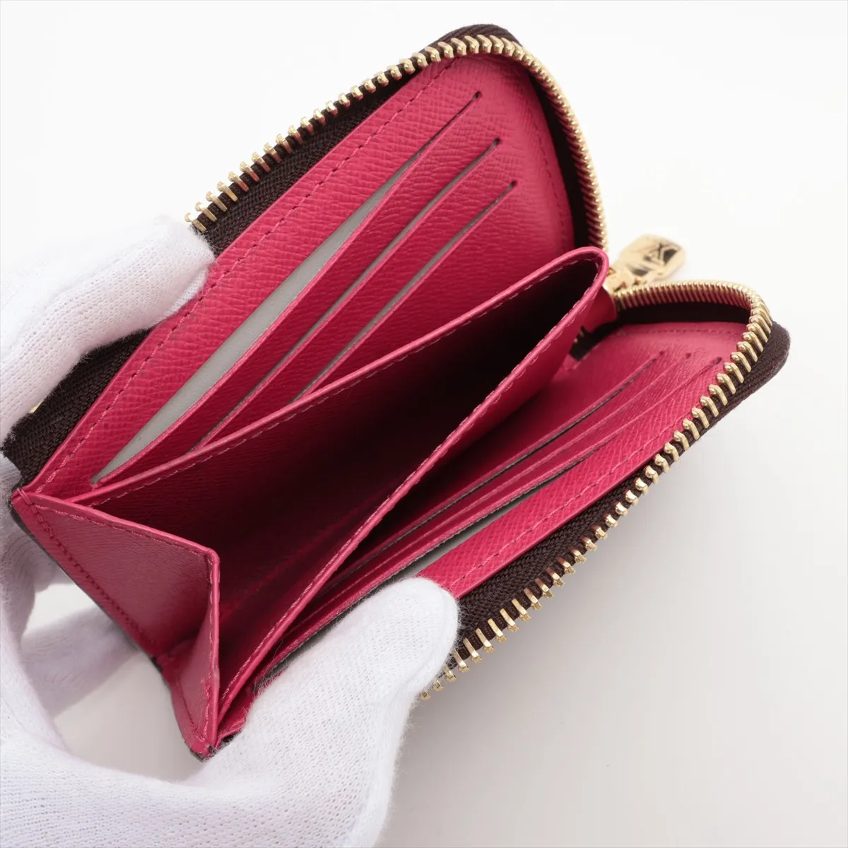 Monogram Portefeuille Noir Compact M83676 Grenade Compact Wallet (RFID detected) — view 3