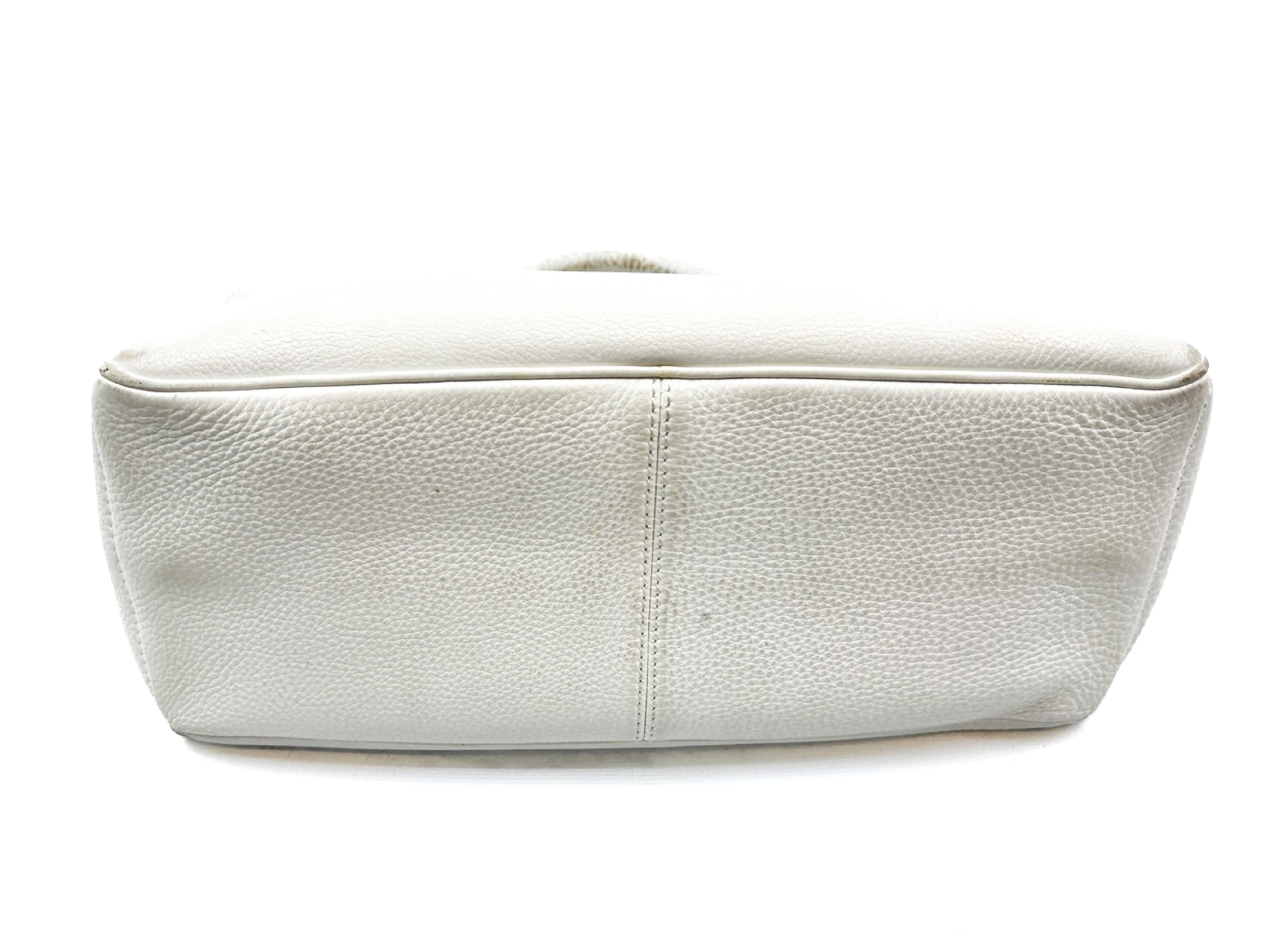 Boogie Hand Gold Hardware Leather Handbag — view 4