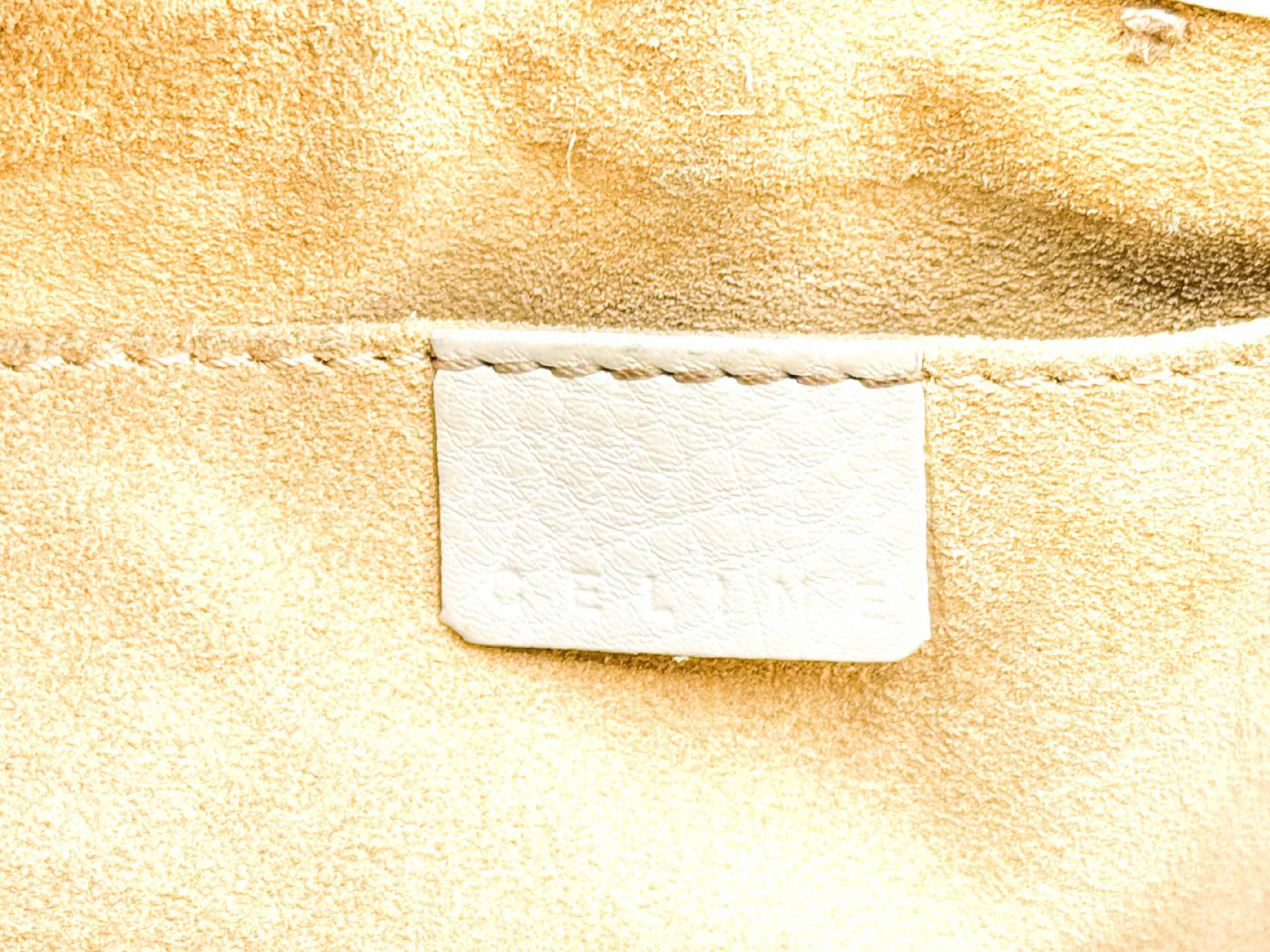 Boogie Hand Gold Hardware Leather Handbag — view 10