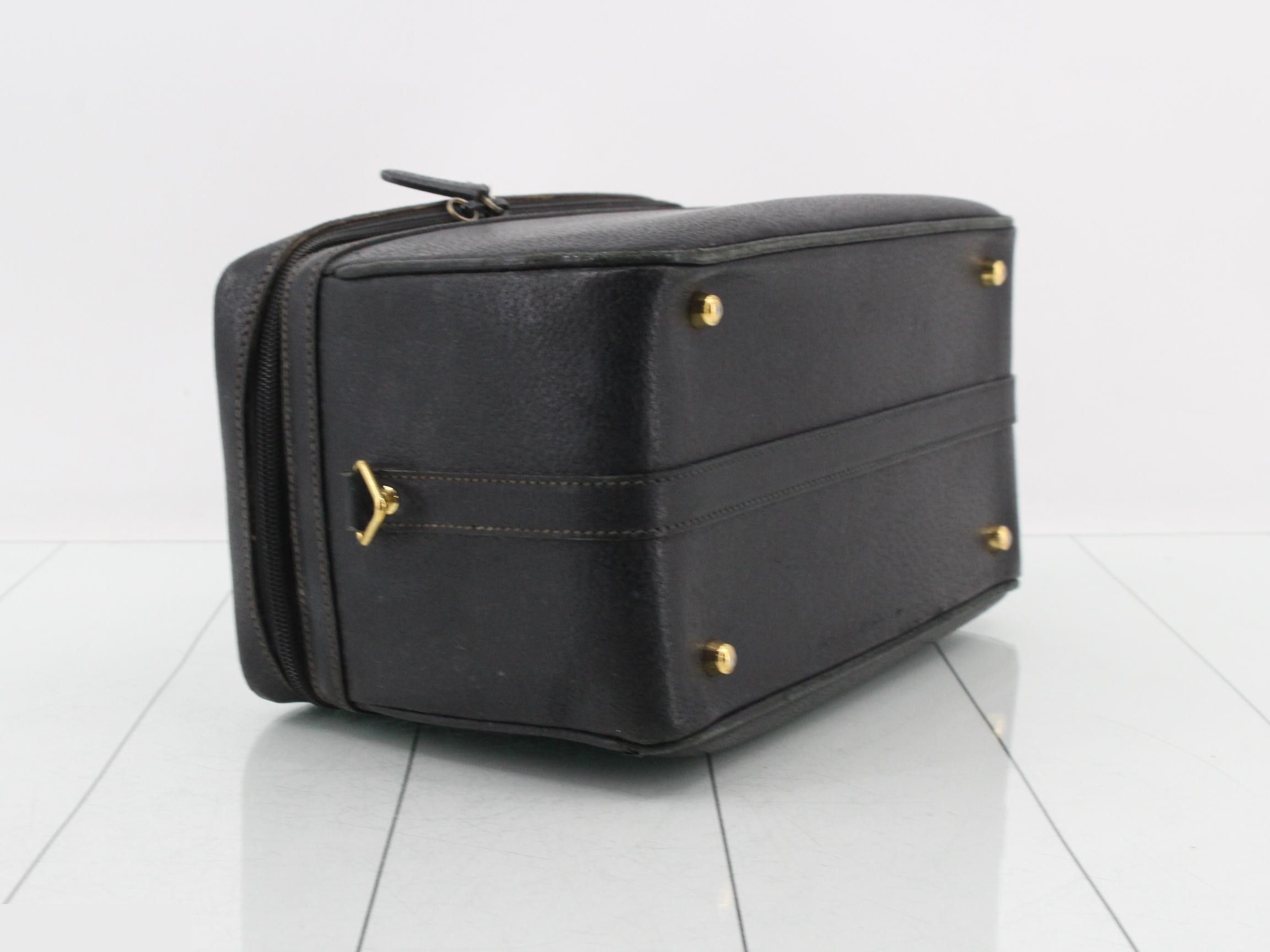 Vintage Bamboo Handle 2-Way Shoulder Bag — view 5