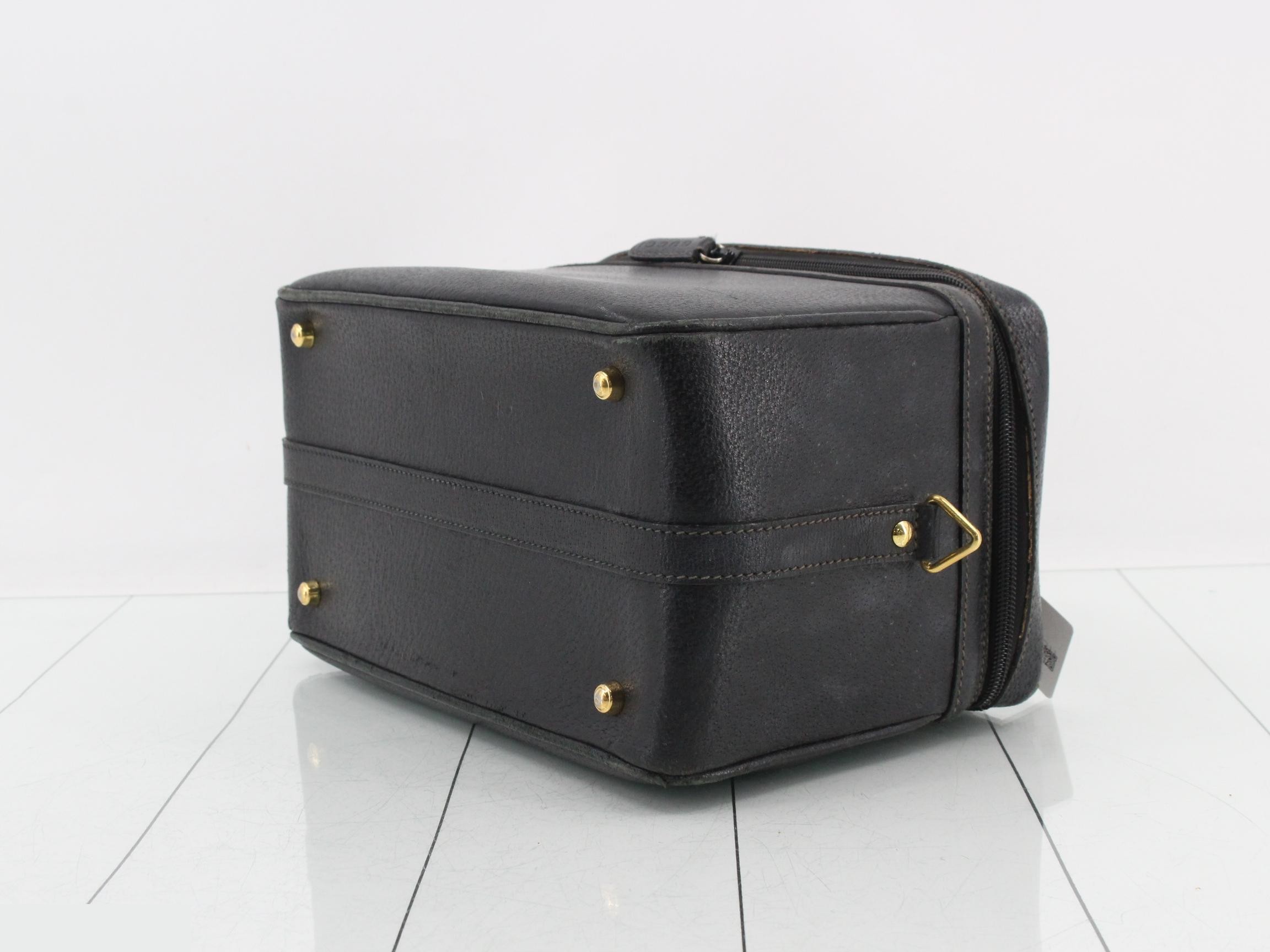 Vintage Bamboo Handle 2-Way Shoulder Bag — view 6