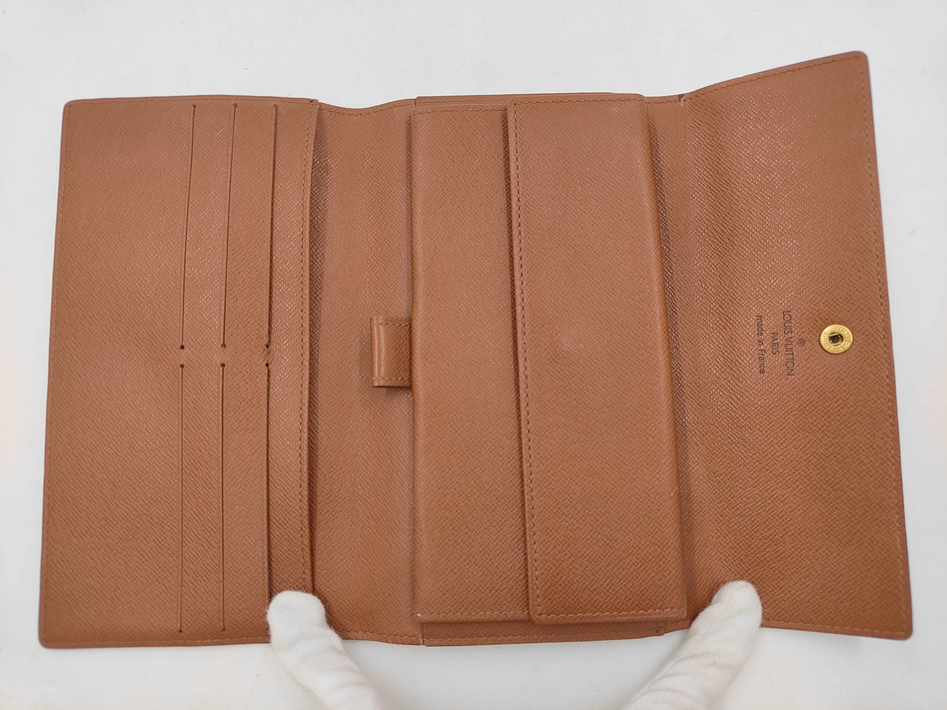 Monogram Portefeuille Tresor International M61215 Wallet — view 3
