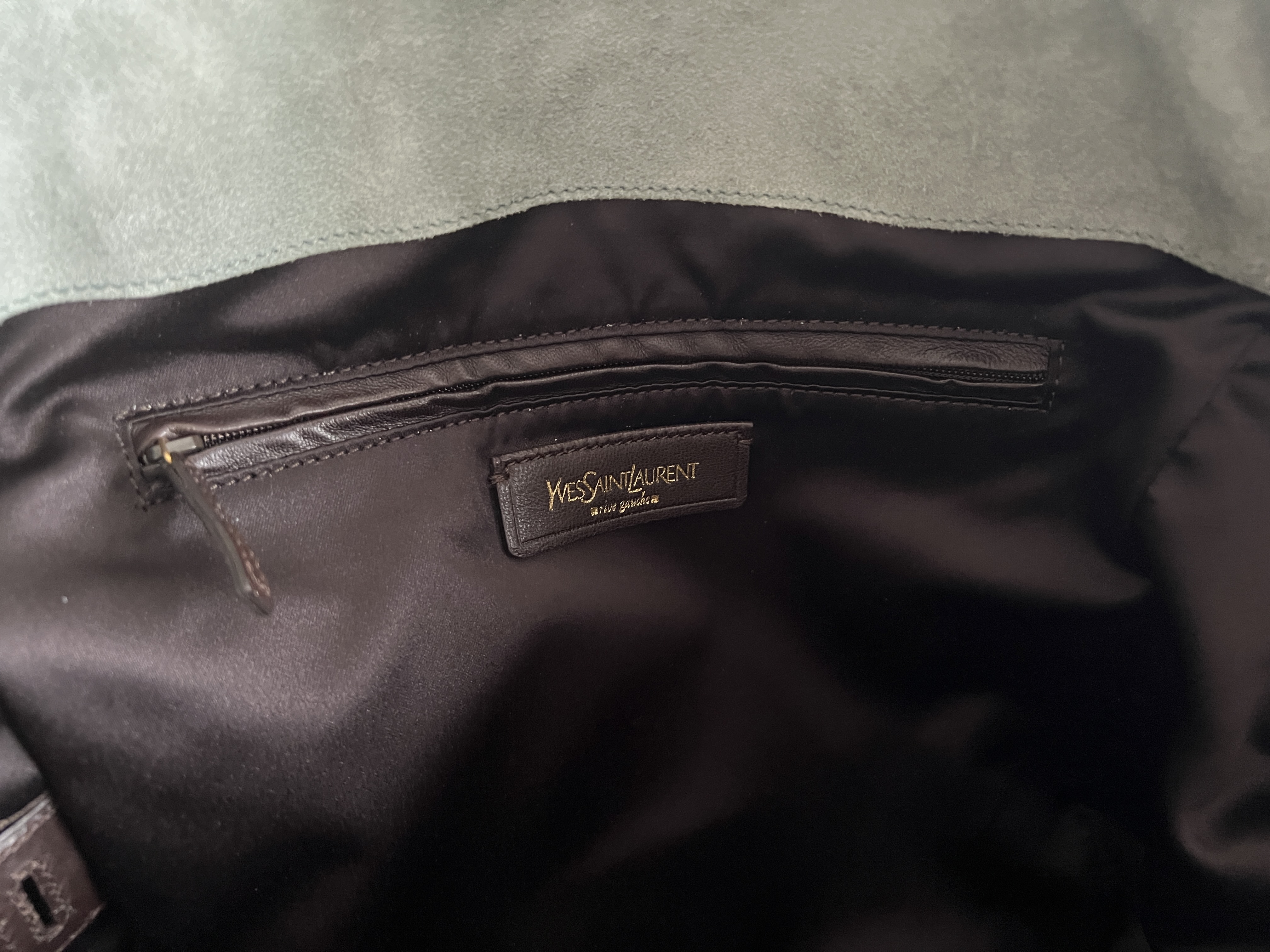 Downtown Enamel Patent Leather Handbag Tote Bag — view 7