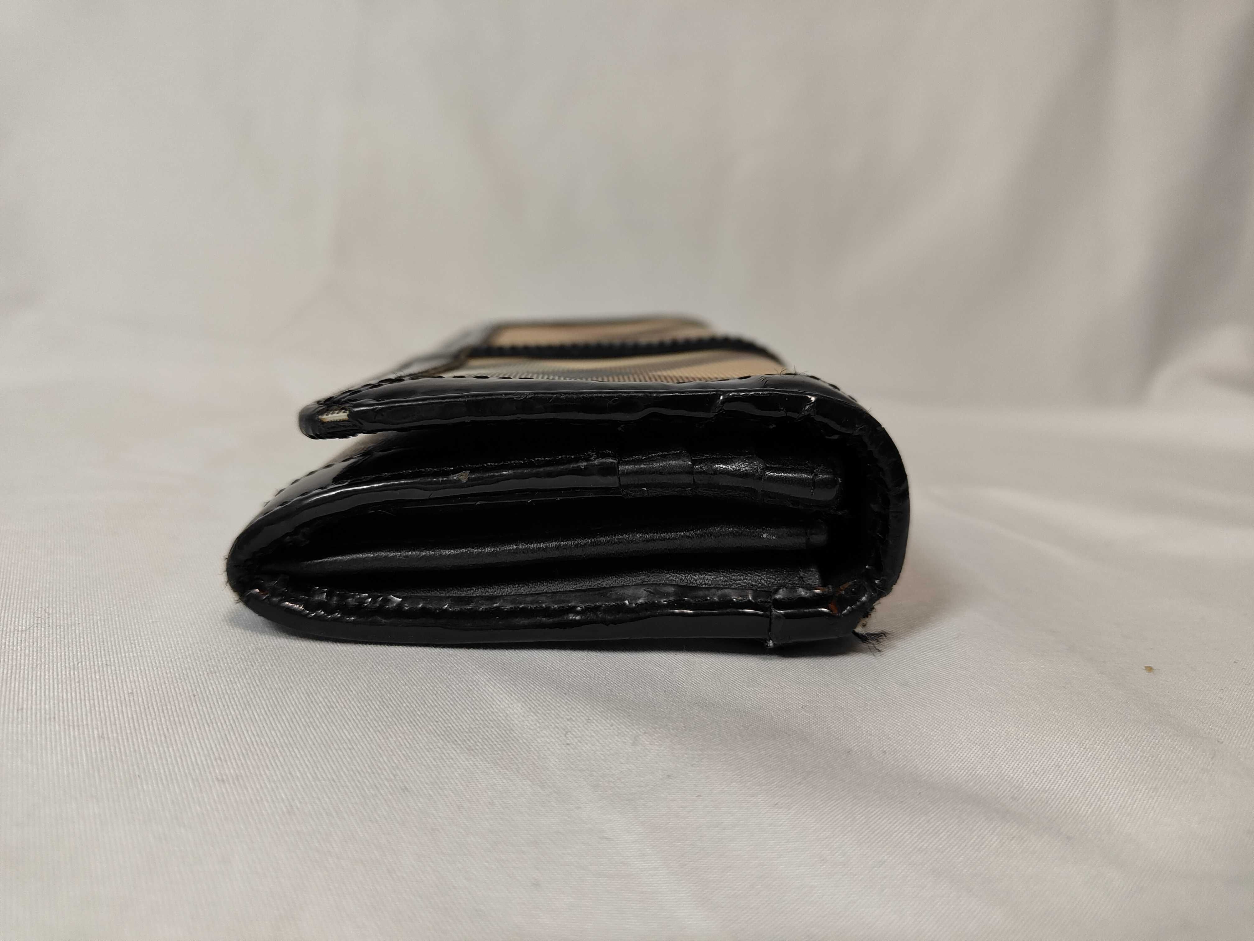 Nova Check Enamel Long Wallet — view 4
