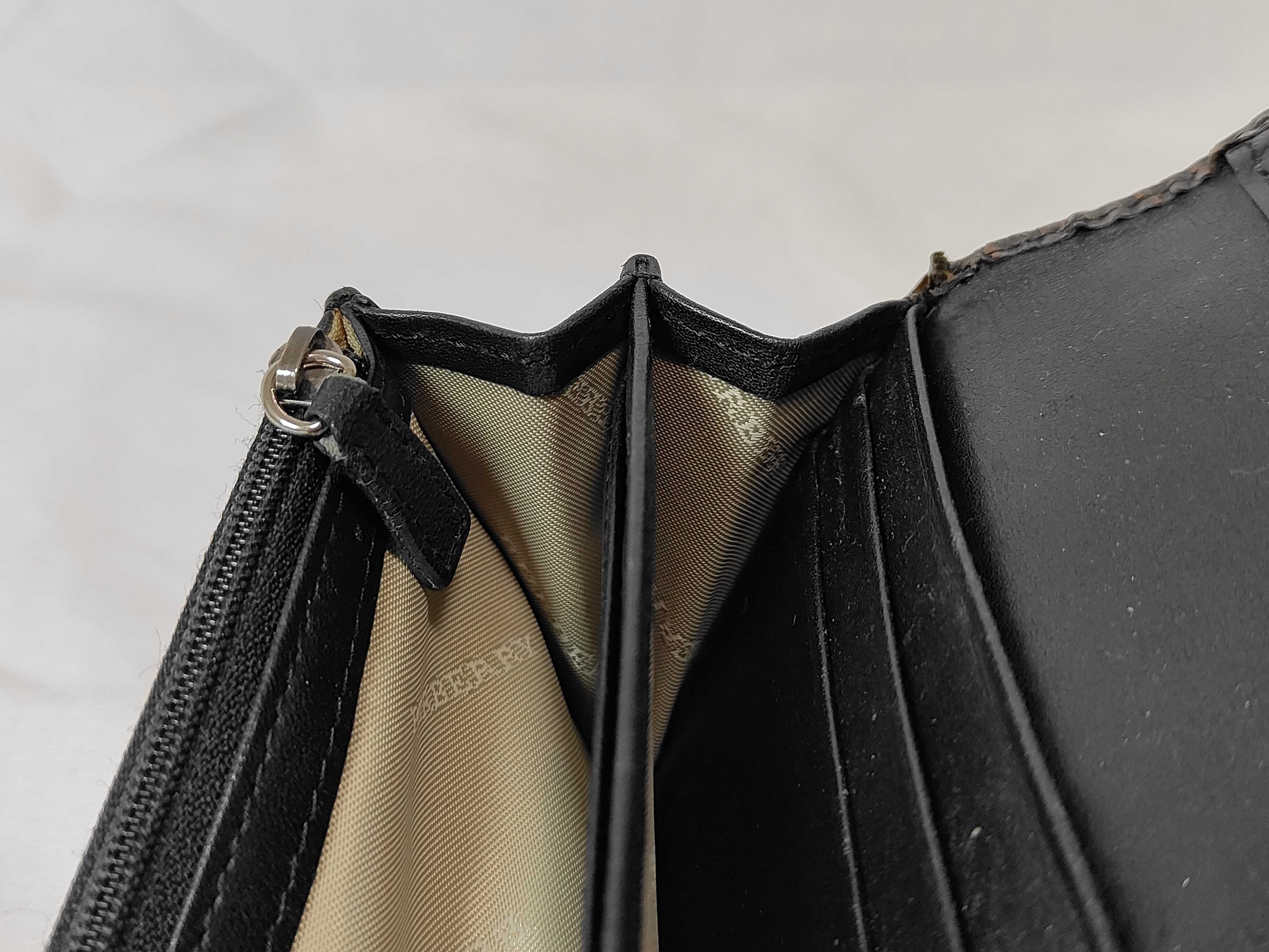 Nova Check Enamel Long Wallet — view 7