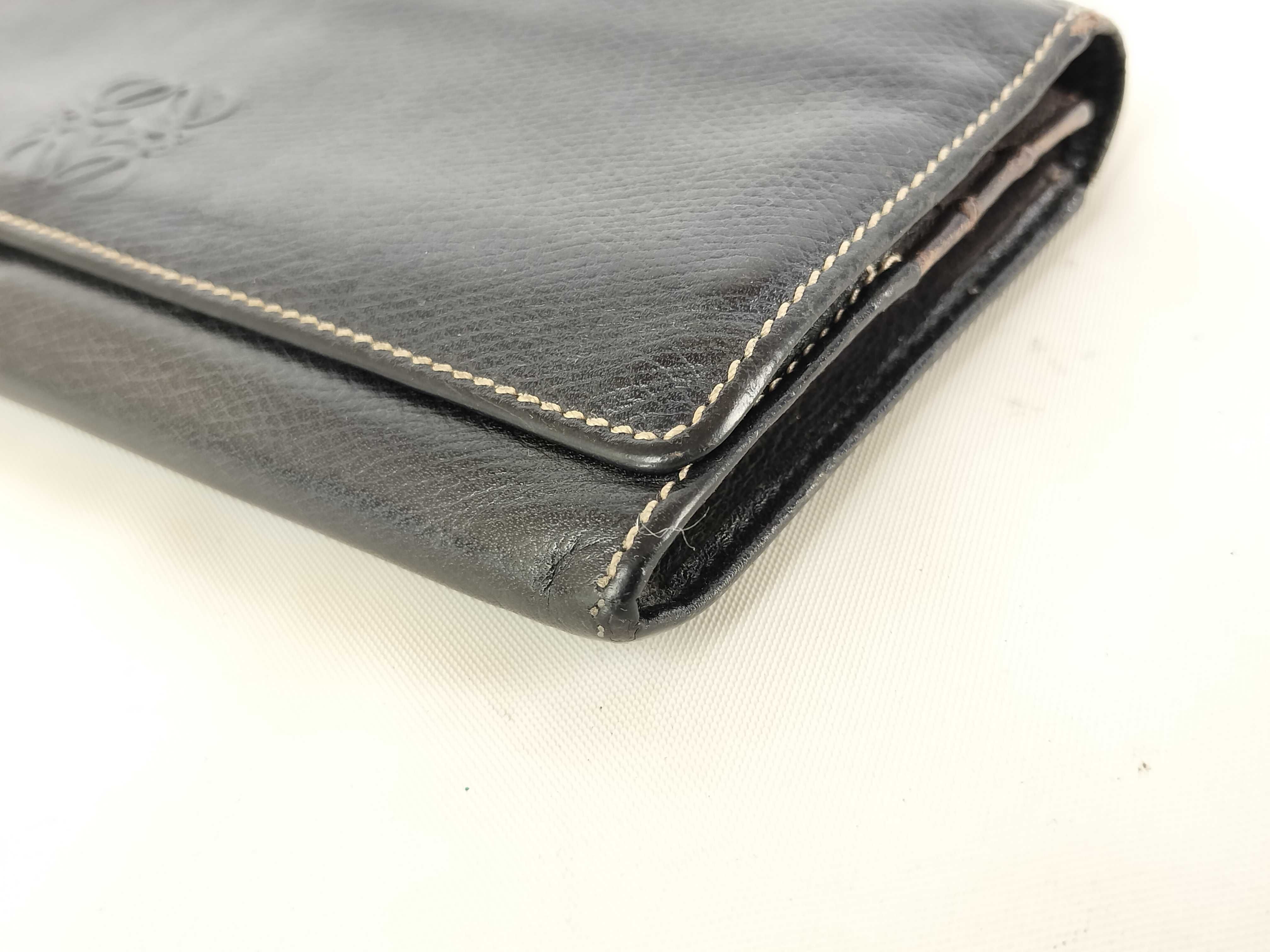 Long Wallet / Anagram / Black Wallet — view 2