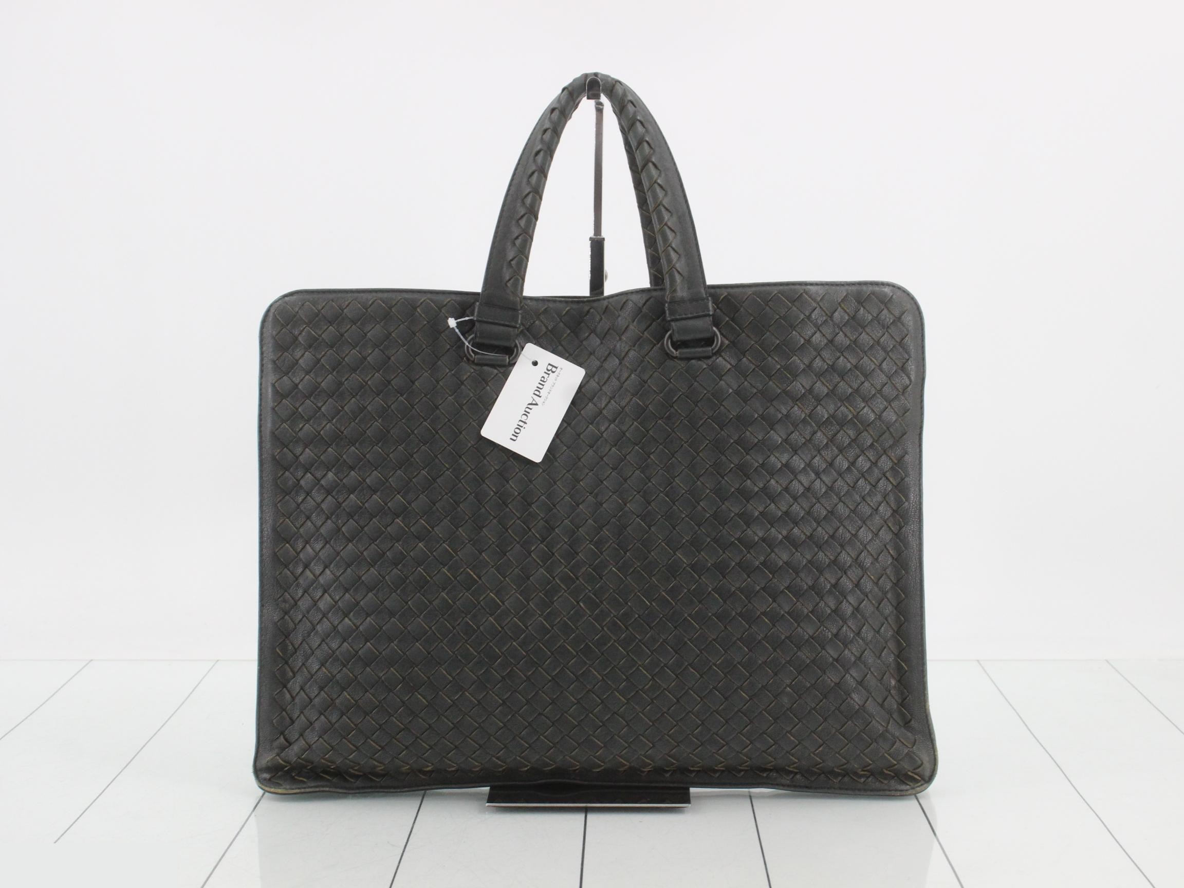 Intrecciato (bag) - Business bag - Gray