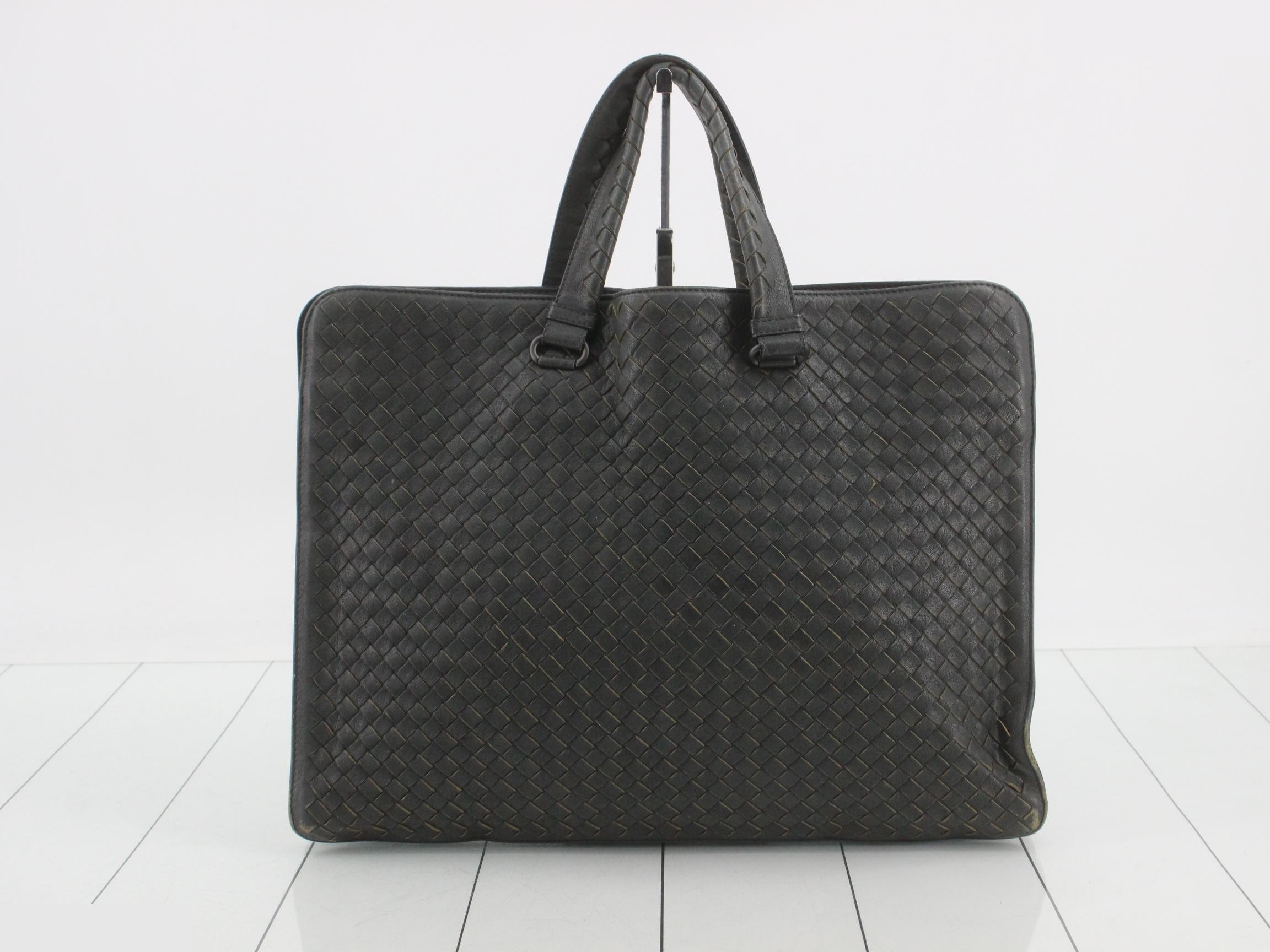 Intrecciato (bag) - Business bag - Gray — view 2