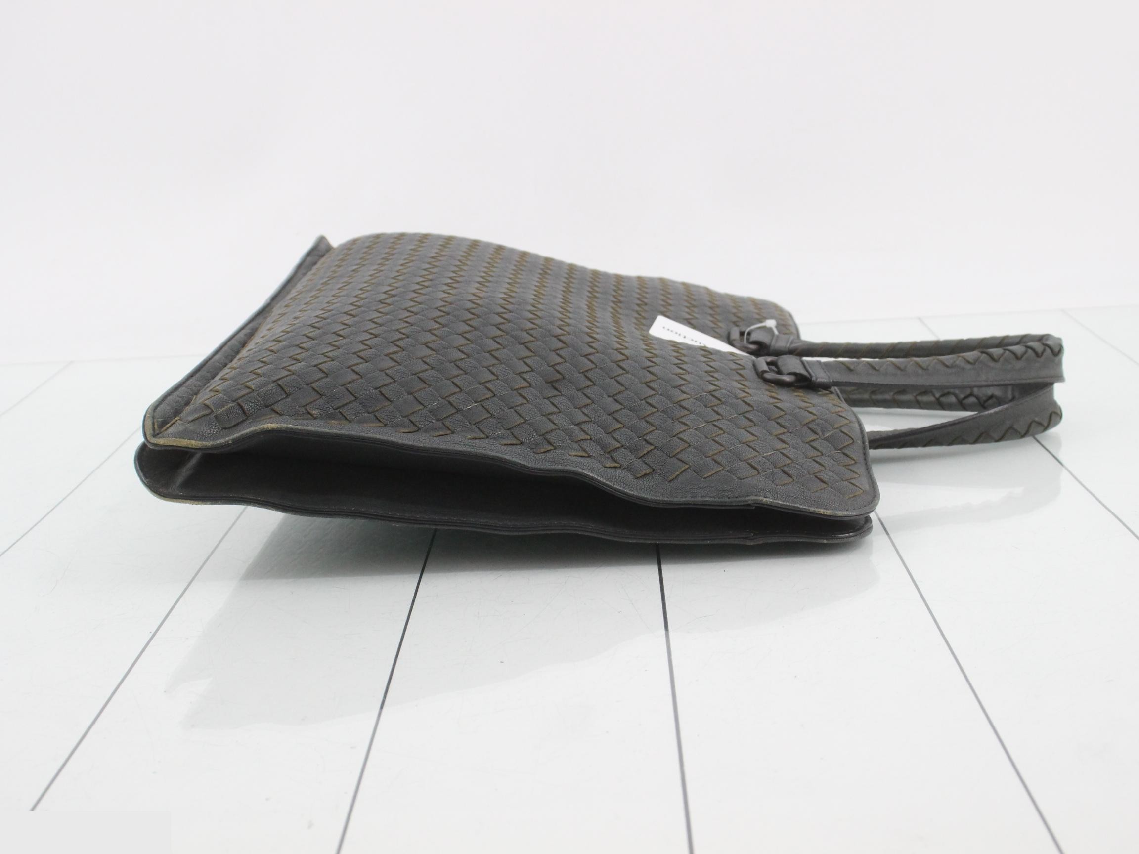 Intrecciato (bag) - Business bag - Gray — view 3