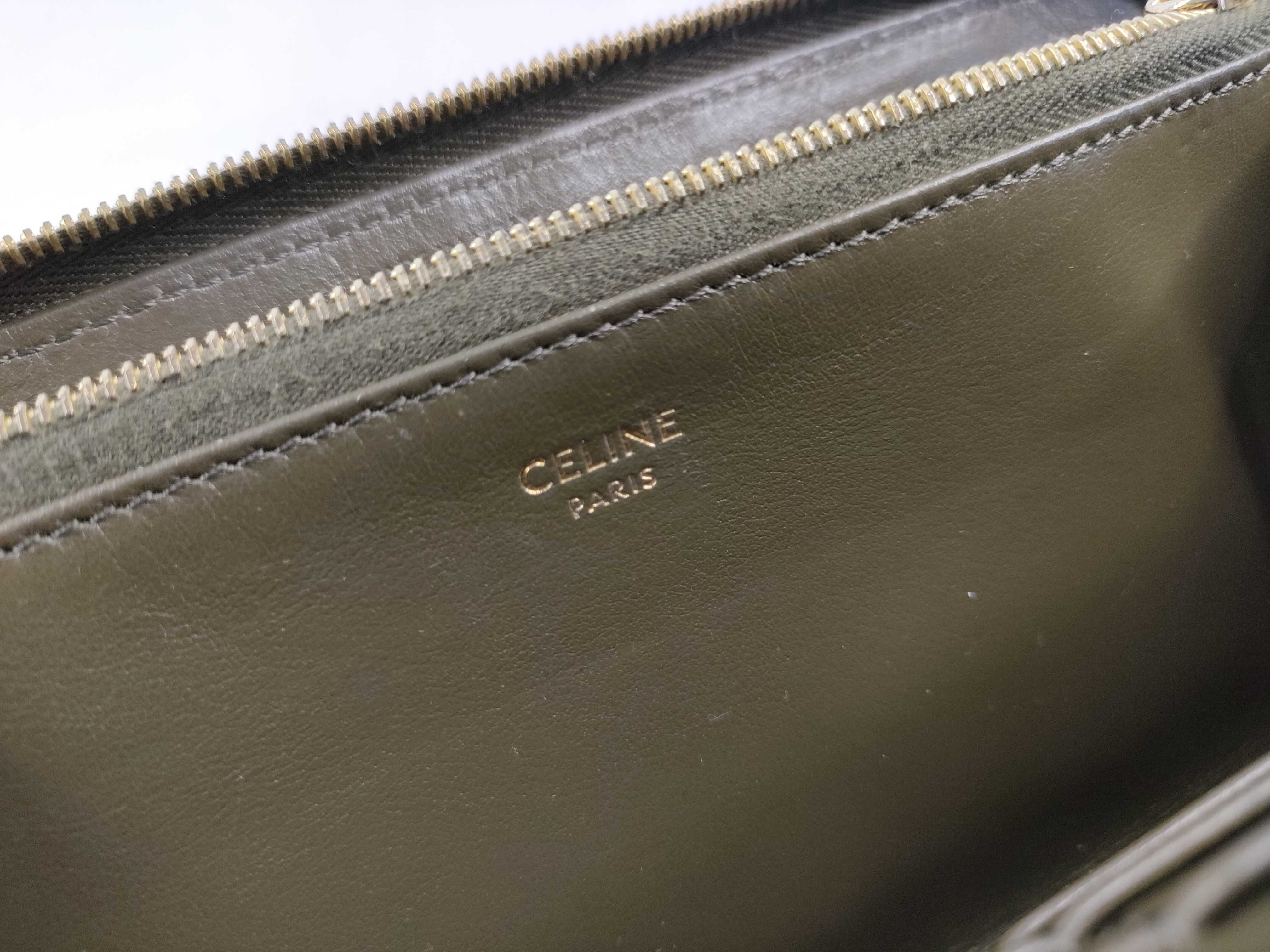 C Charm Quilted Leather Round Long Wallet Serial Number Wallet — view 13
