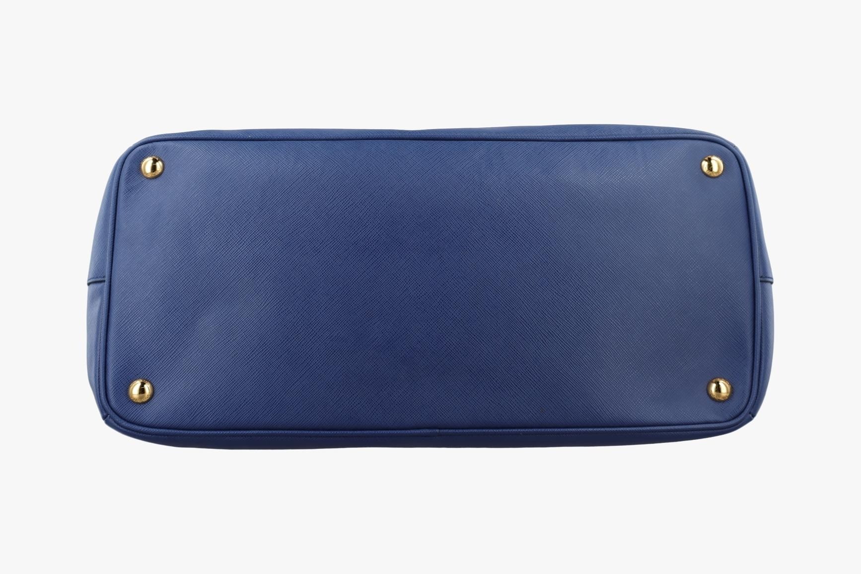 Galleria Saffiano Leather Blue — view 3