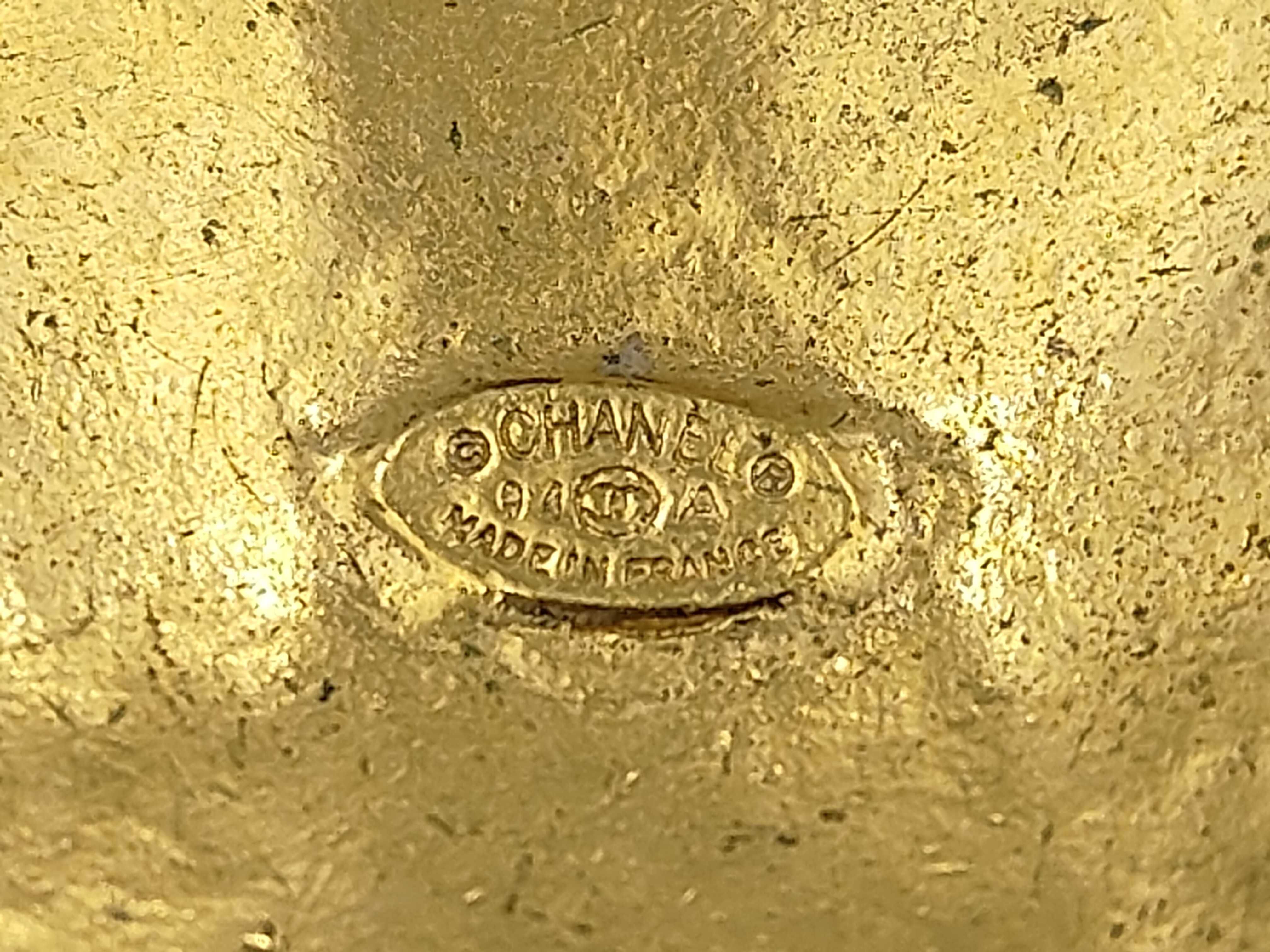 Coco Mark Round Brooch 94A — view 4