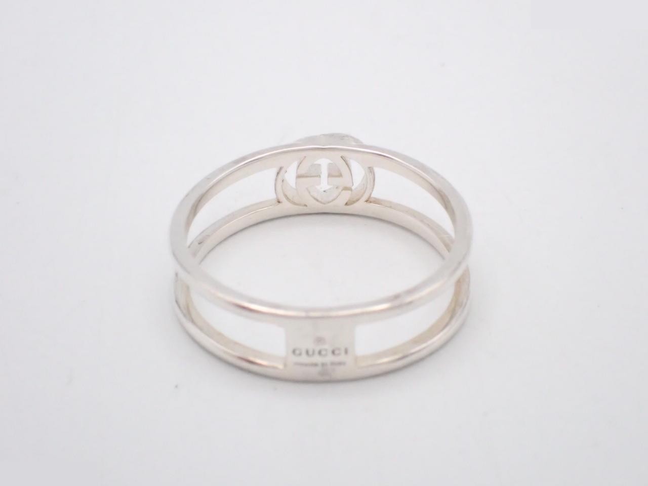 Ring, Interlocking G Open Band, SV925, 2.66g — view 2