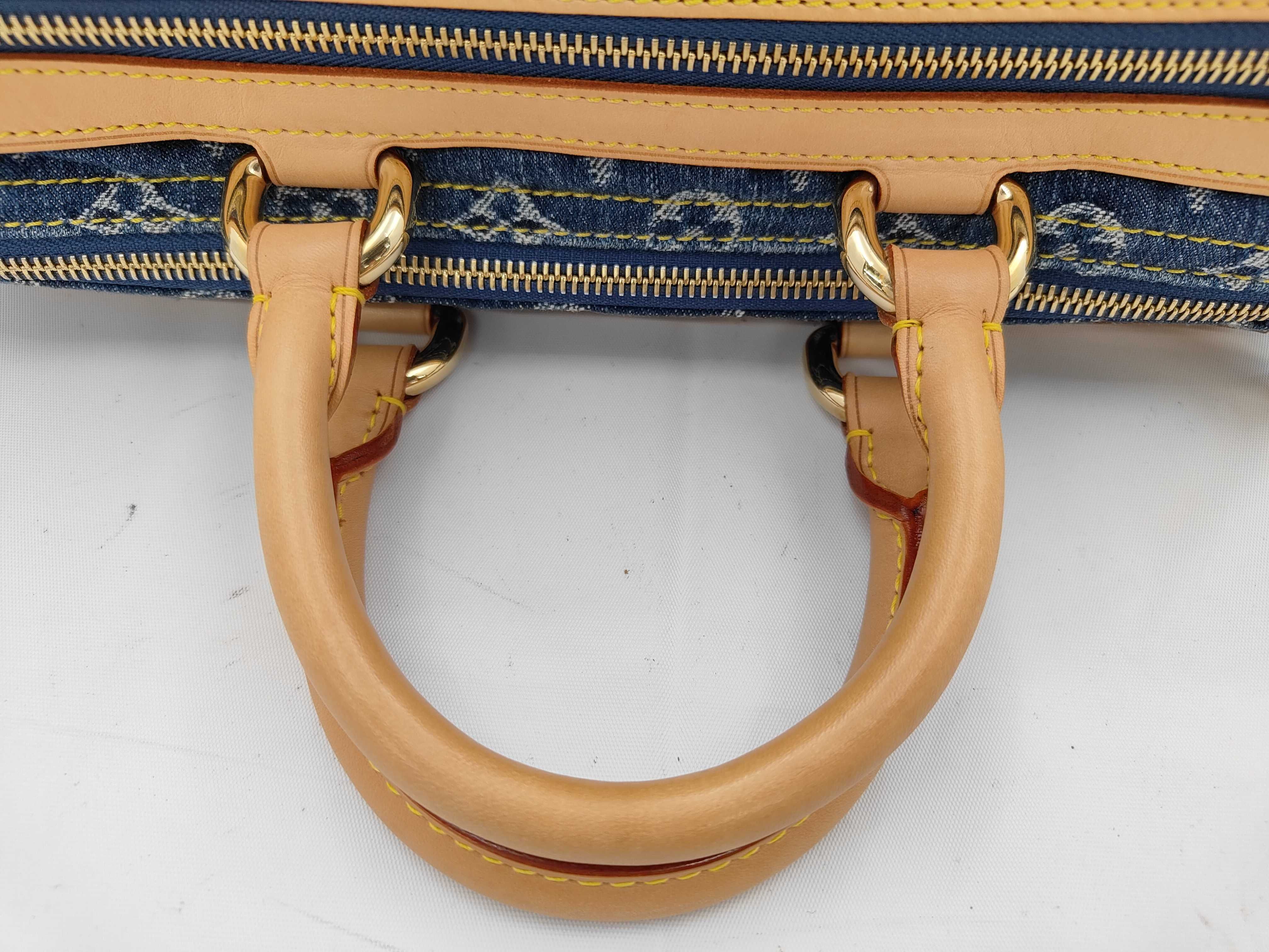 Neo Speedy Monogram Denim Handbag M95019 — view 3
