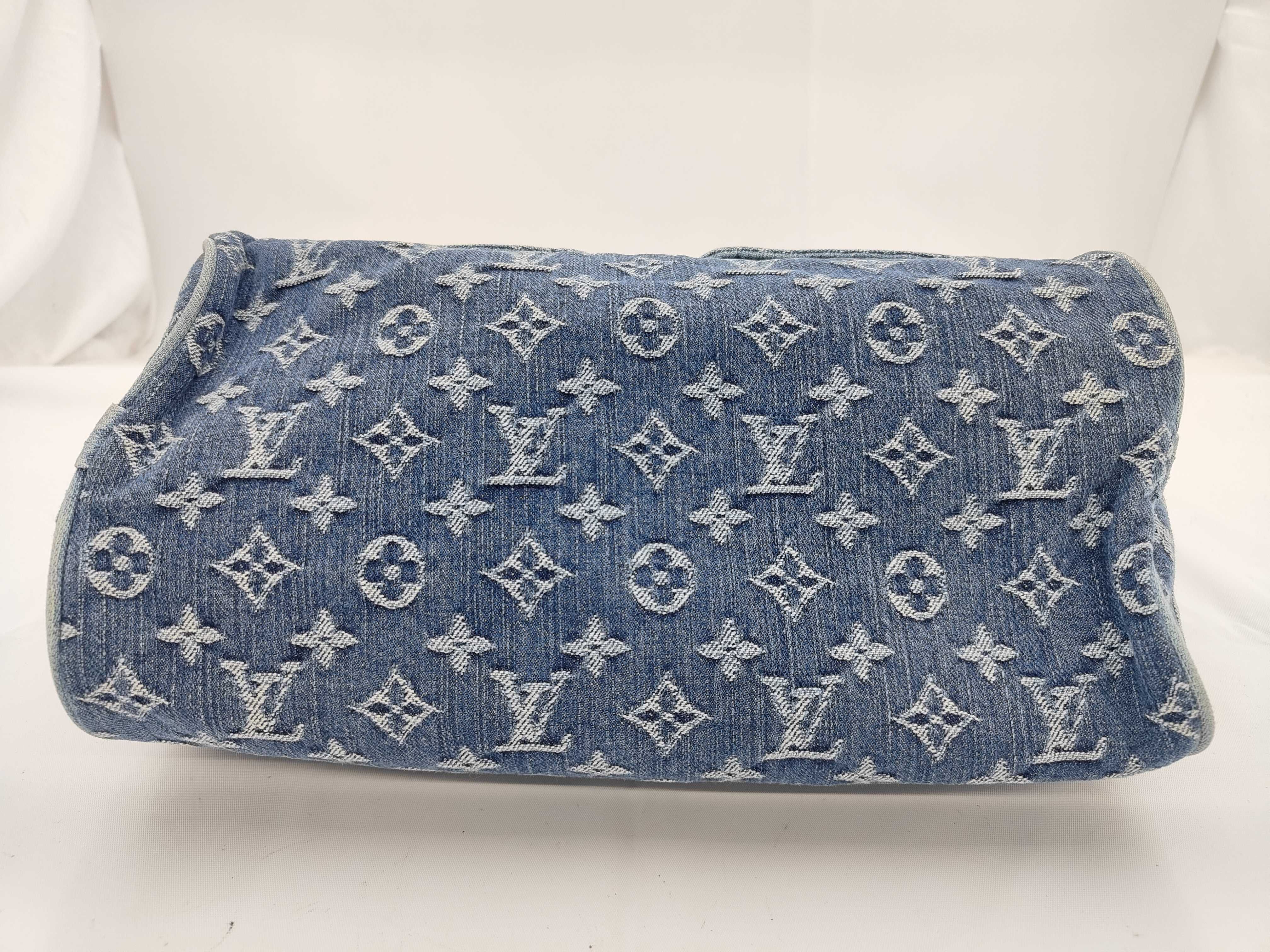 Neo Speedy Monogram Denim Handbag M95019 — view 5