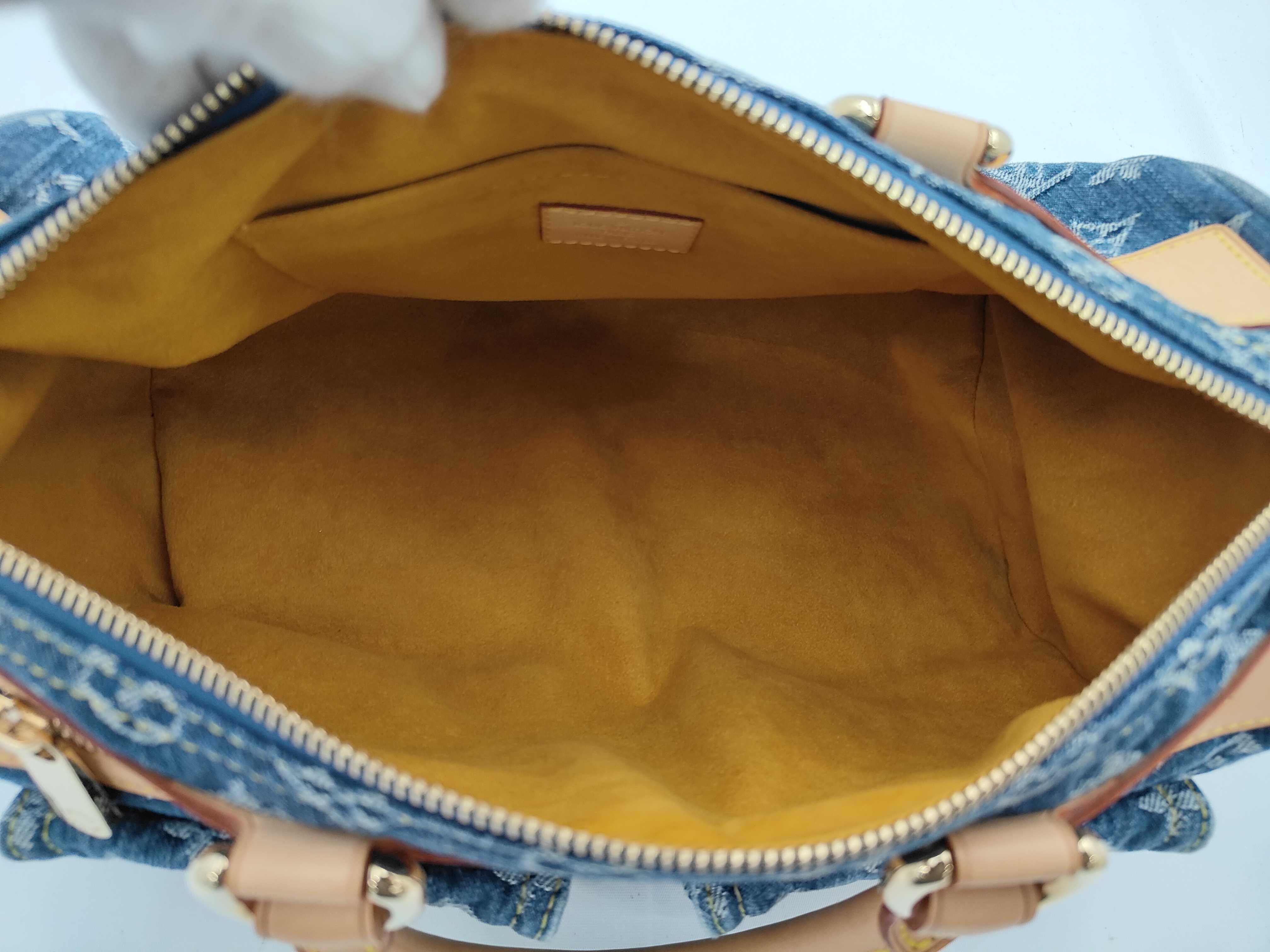 Neo Speedy Monogram Denim Handbag M95019 — view 9