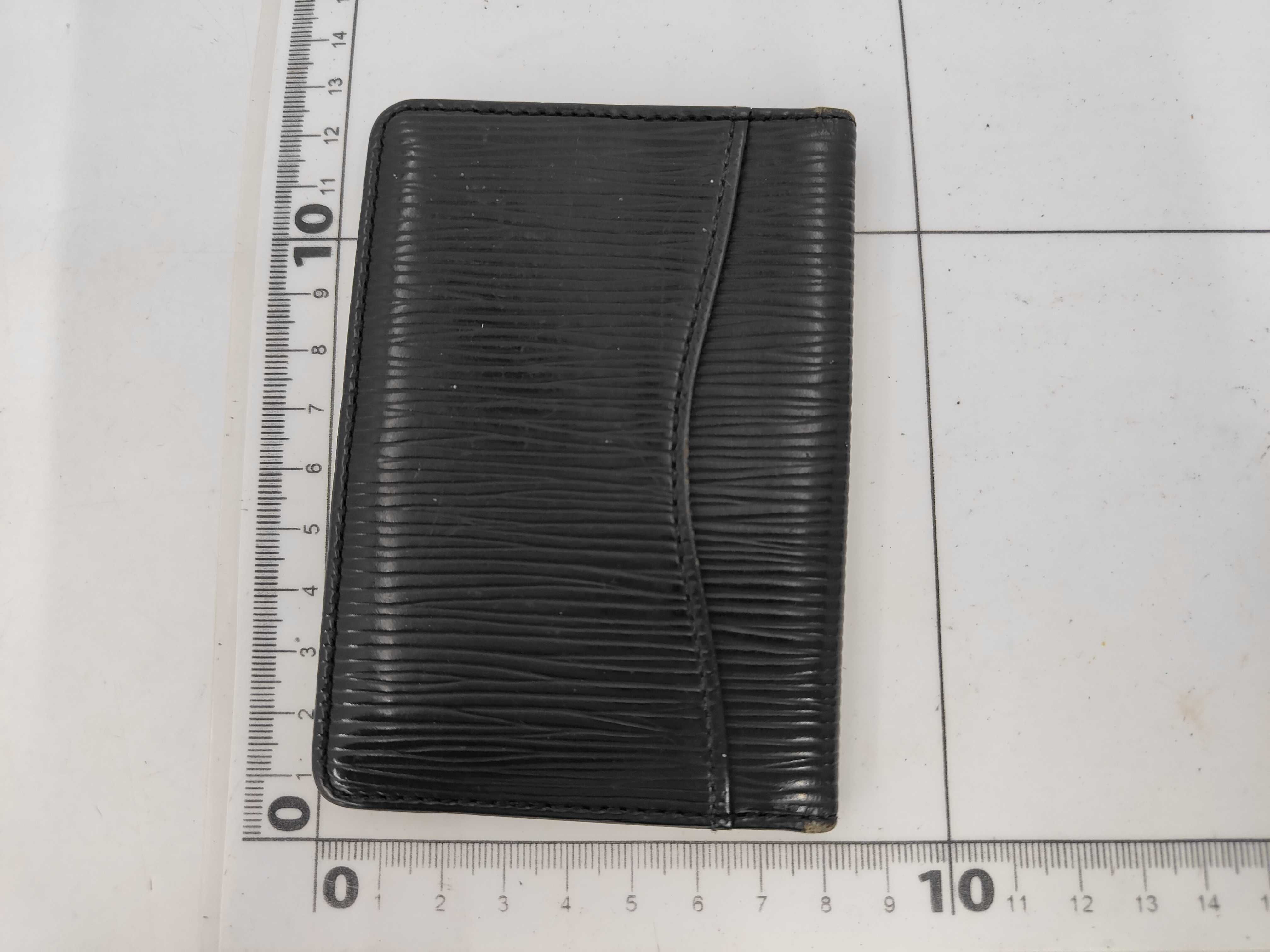 Epi Louis Vuitton Epi Organizer de Poche Noir SP0083 Card Case — view 2