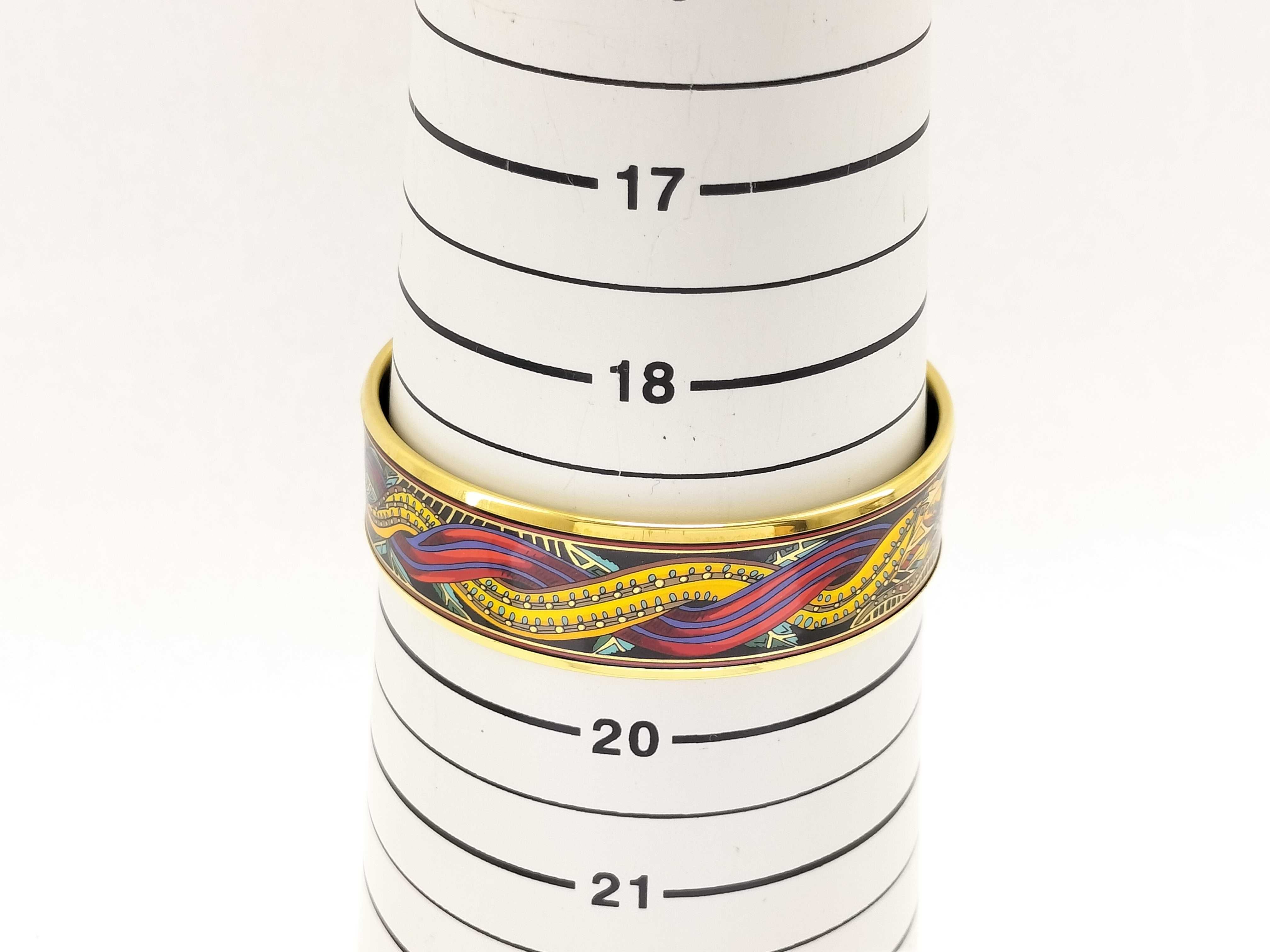 Enamel Bangle Bracelet — view 7