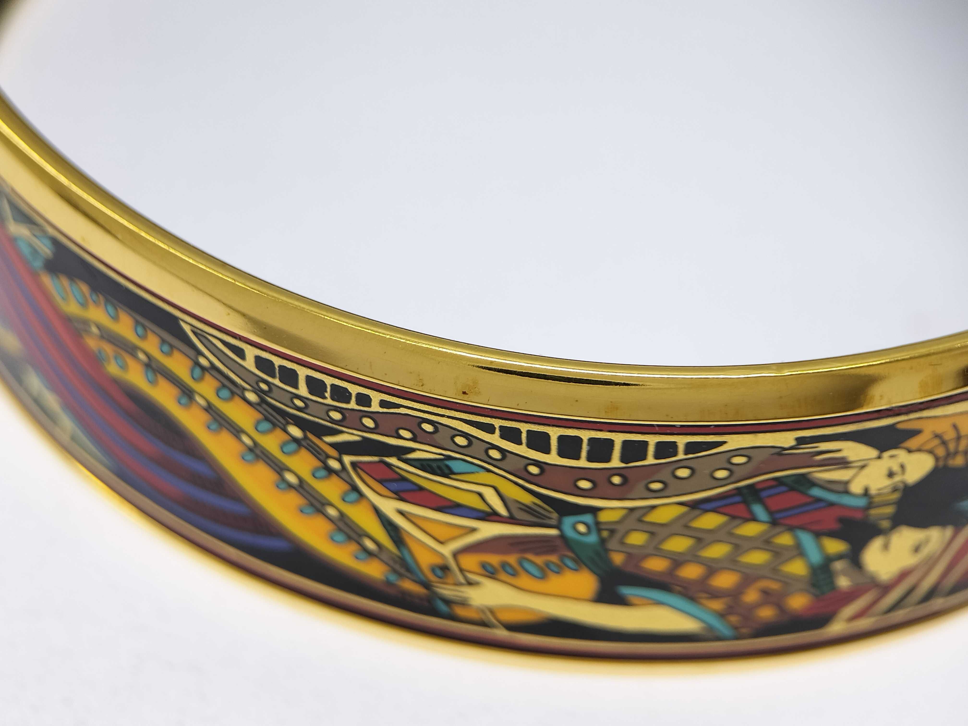 Enamel Bangle Bracelet — view 8