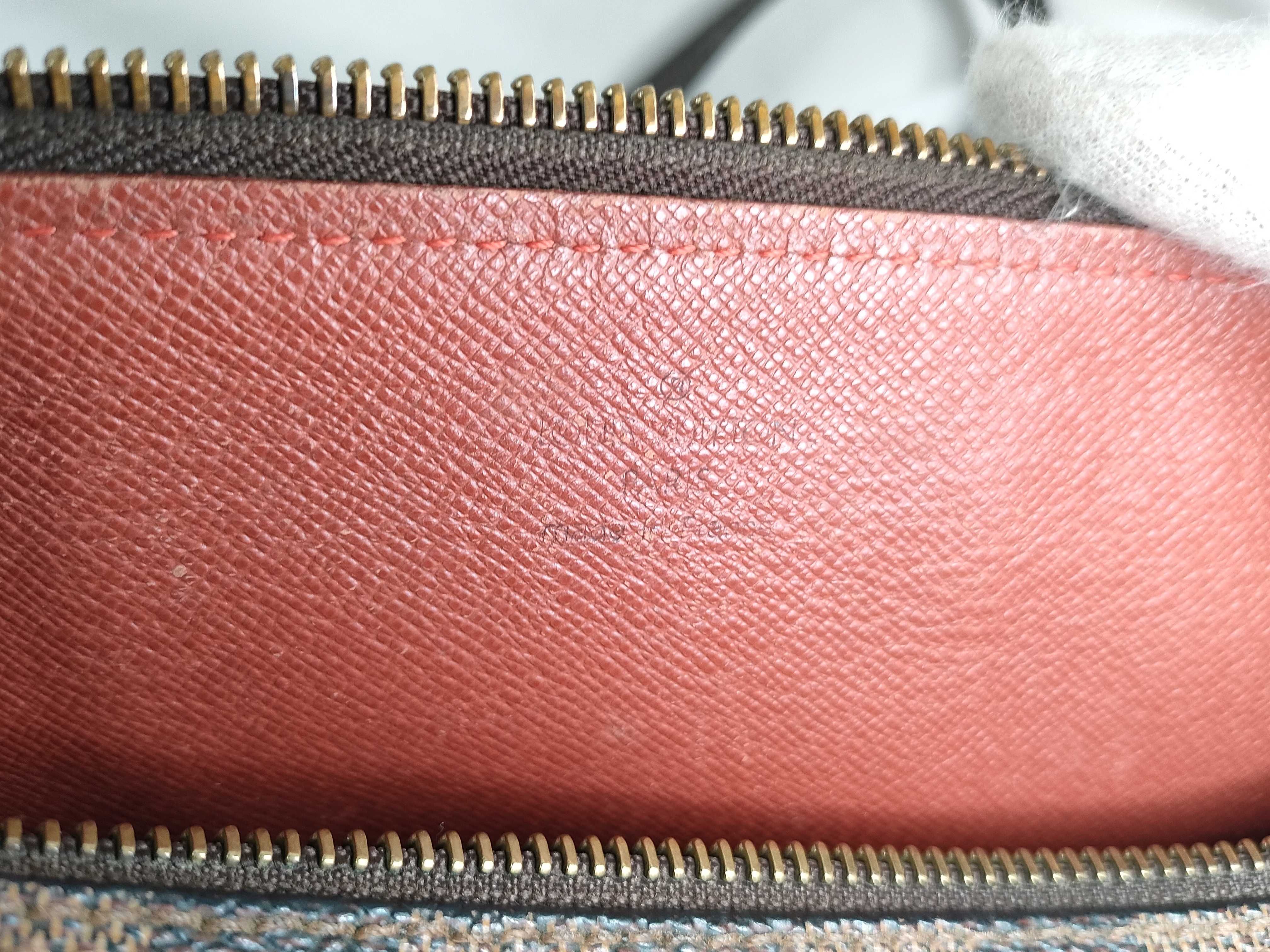 Damier Papillon 30 N51303 MU1013 Brown Handbag — view 12
