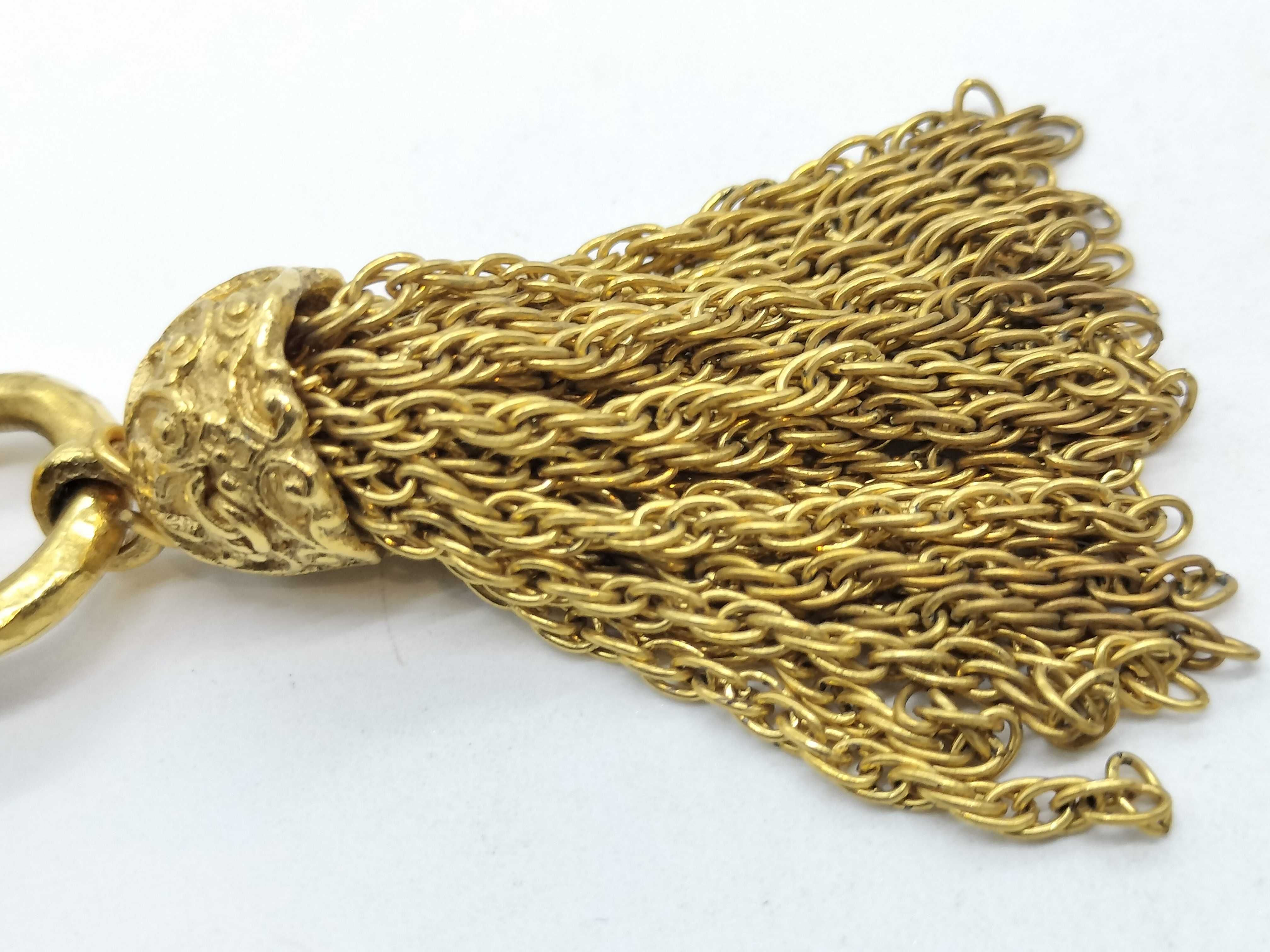Earring (Single Earring) - Coco Mark Fringe Earring — view 9