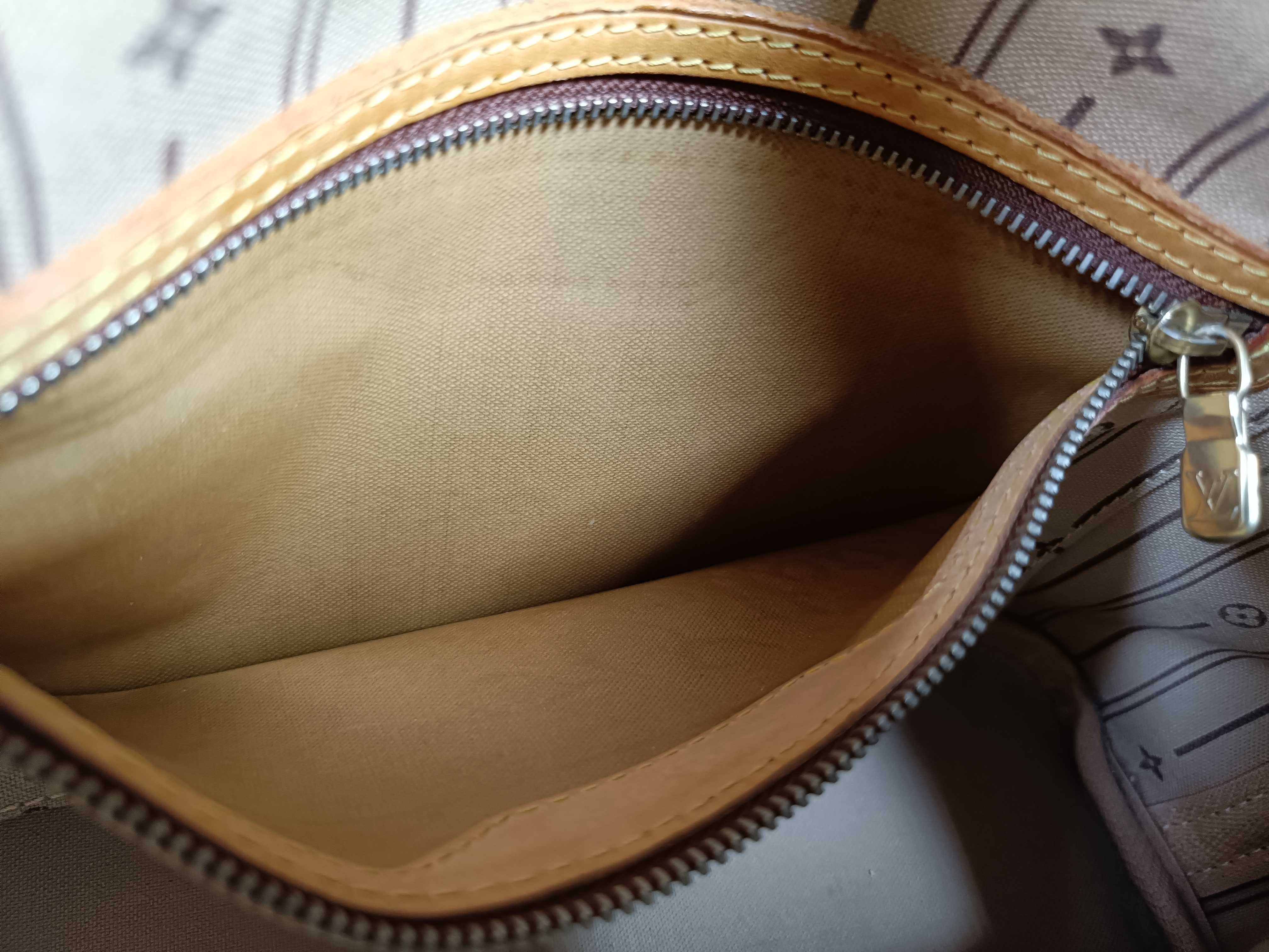Monogram Neverfull PM M40155 VI2078 Brown Tote Bag — view 11