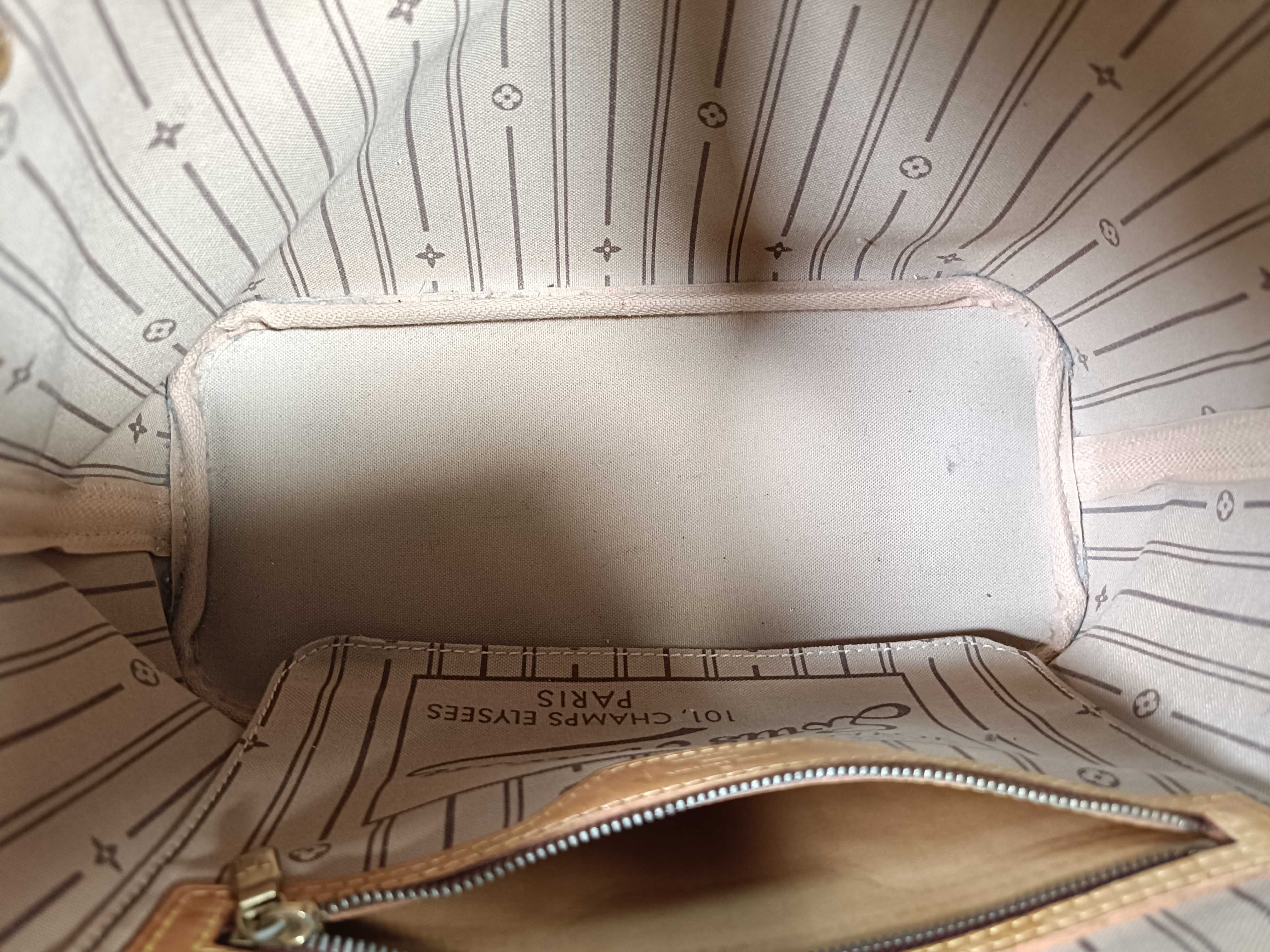 Monogram Neverfull PM M40155 VI2078 Brown Tote Bag — view 14