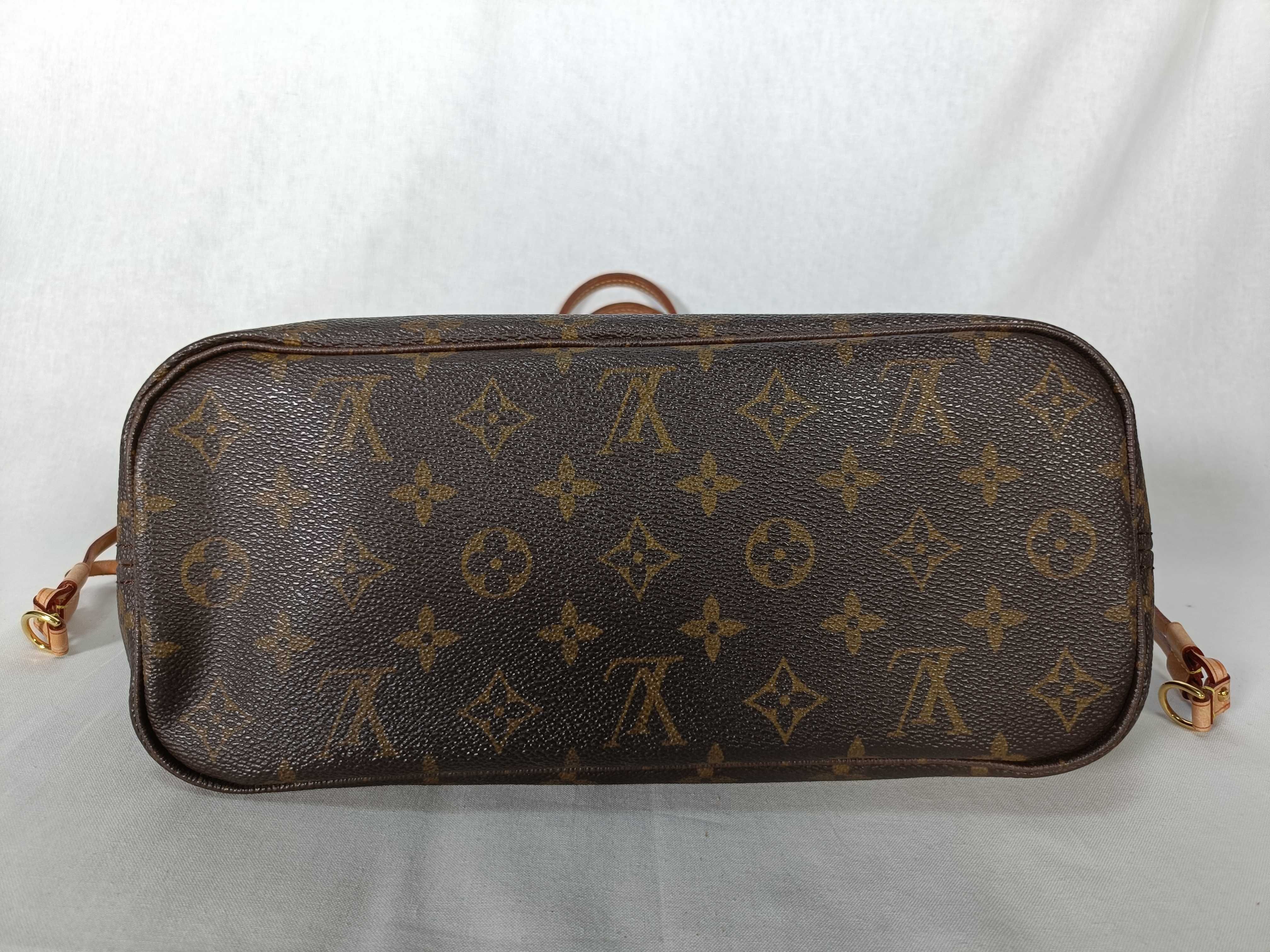 Monogram Neverfull PM M40155 VI2078 Brown Tote Bag — view 3
