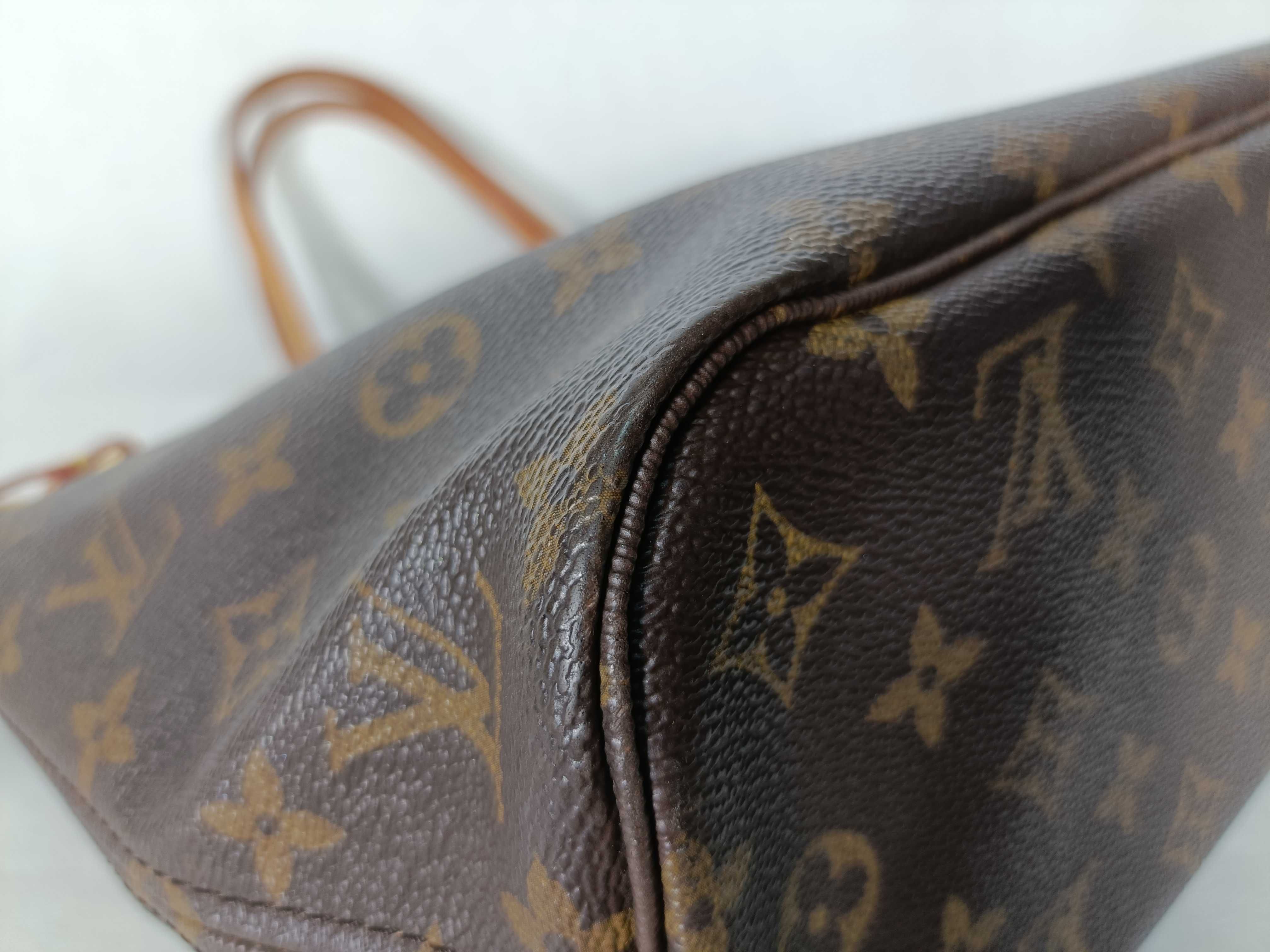 Monogram Neverfull PM M40155 VI2078 Brown Tote Bag — view 4
