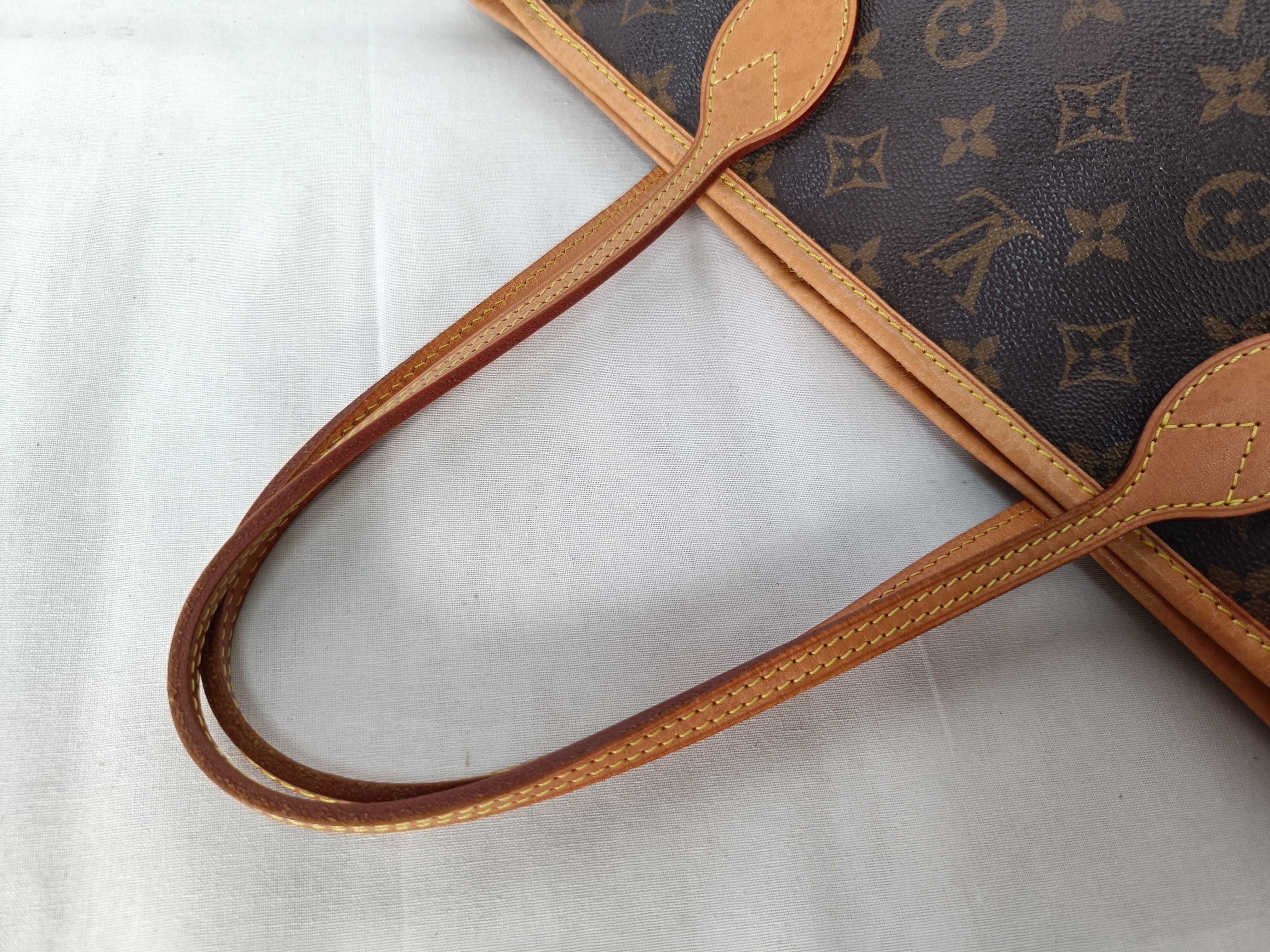 Monogram Neverfull PM M40155 VI2078 Brown Tote Bag — view 6