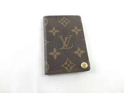 Monogram Vuitton Portecarte Credit Pression M60937 CT1909 Card Case