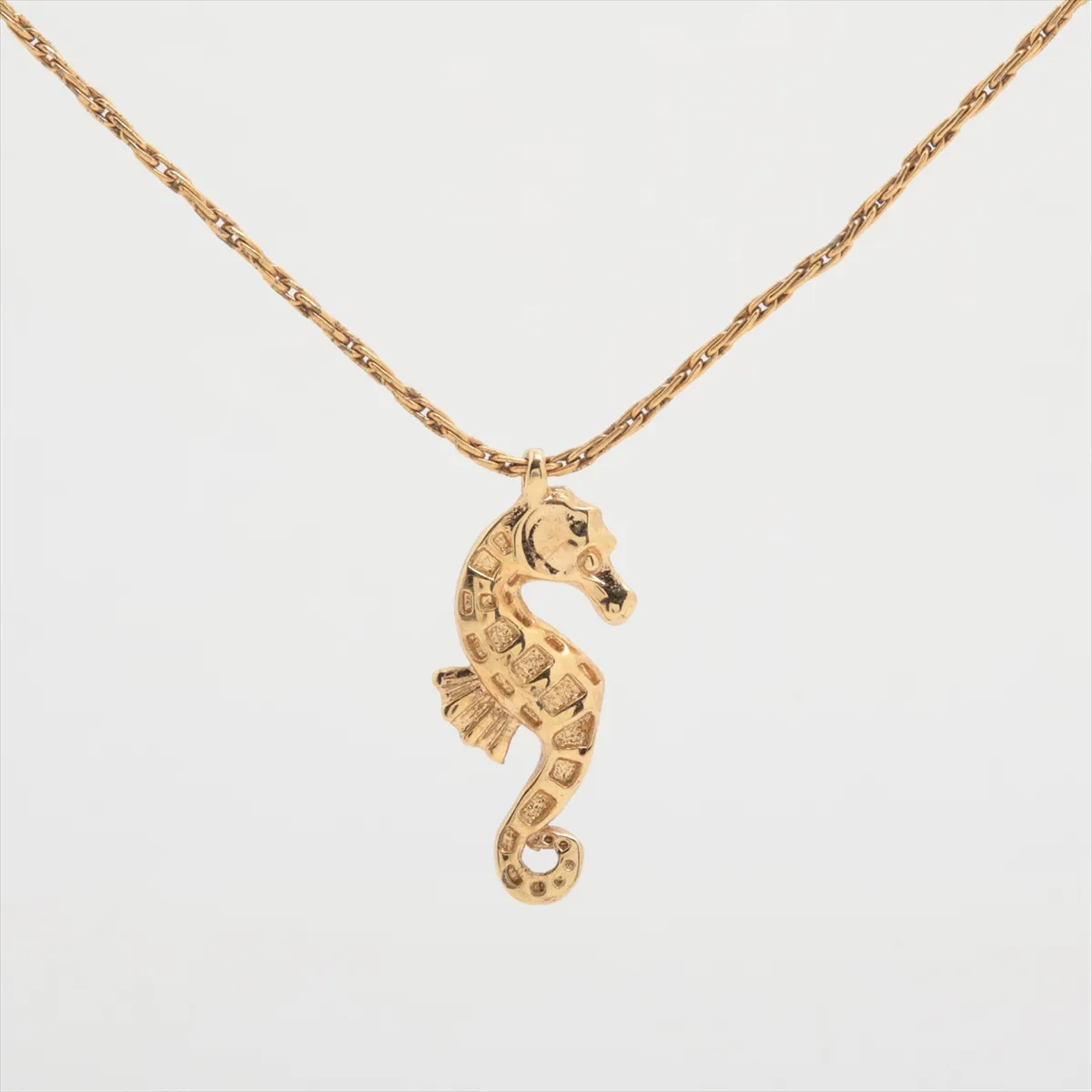 necklace, GP gold, — view 2