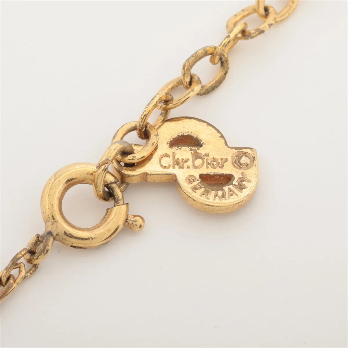 necklace, GP gold, — view 4