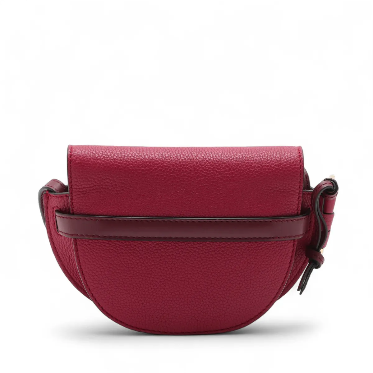 Mini Gate Bag Leather Shoulder Bag Red — view 2