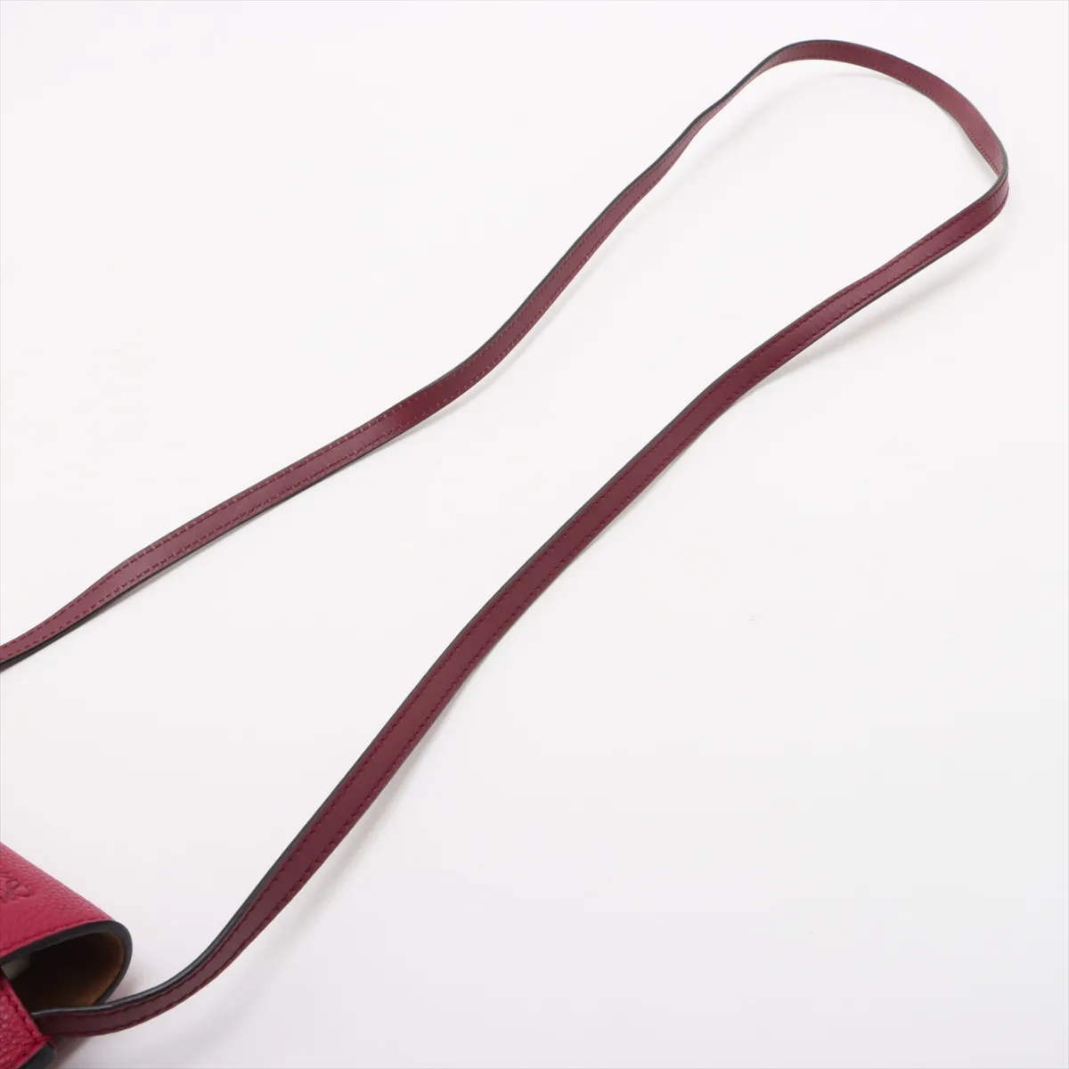 Mini Gate Bag Leather Shoulder Bag Red — view 5