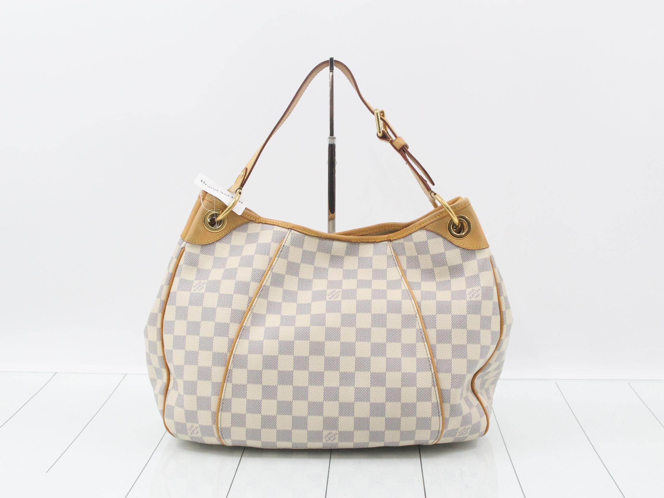 Damier Azur Galliera PM Shoulder Bag — view 2