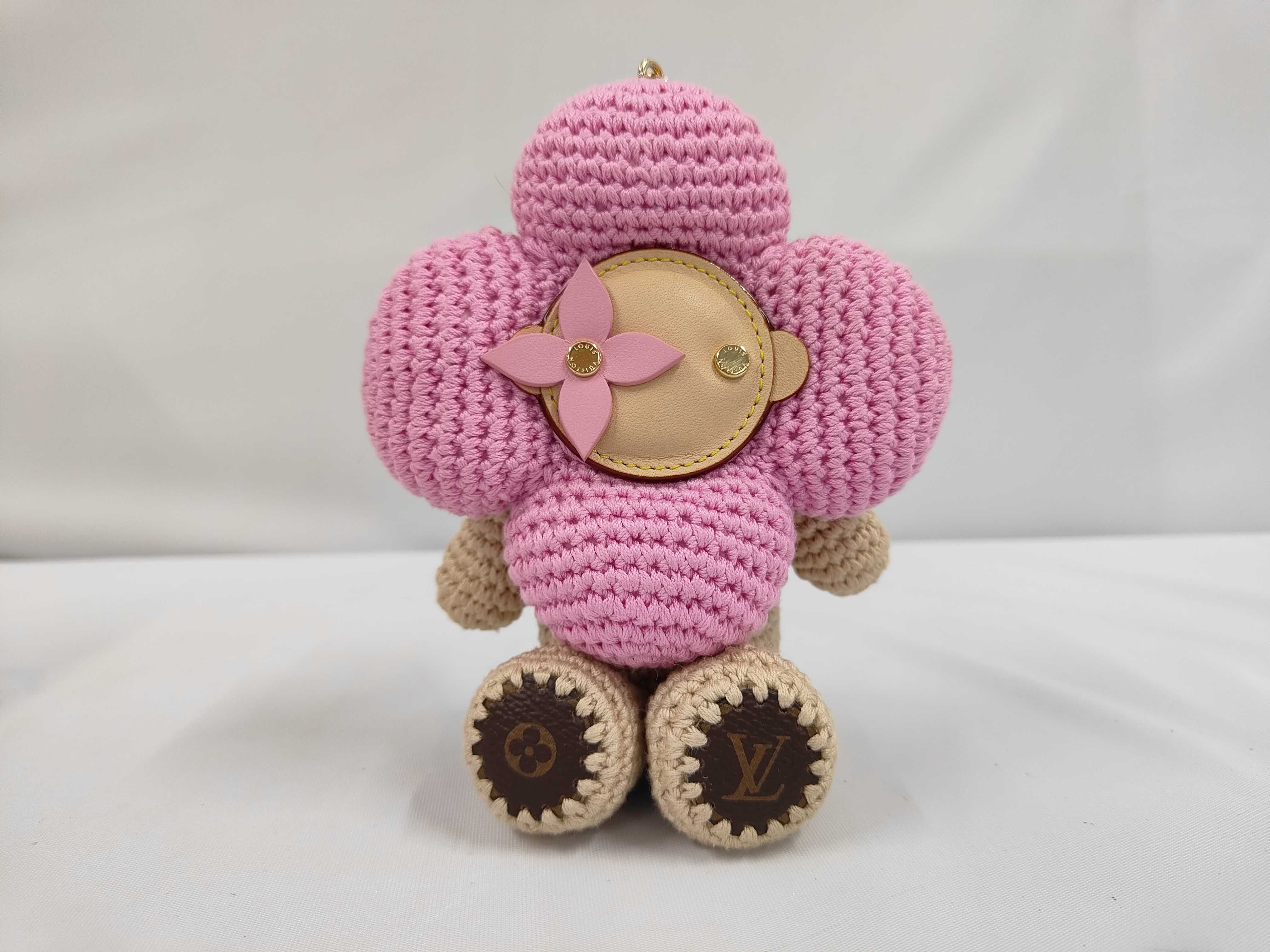 Bag Charm - Vivienne Crochet Pink M03963 Charm