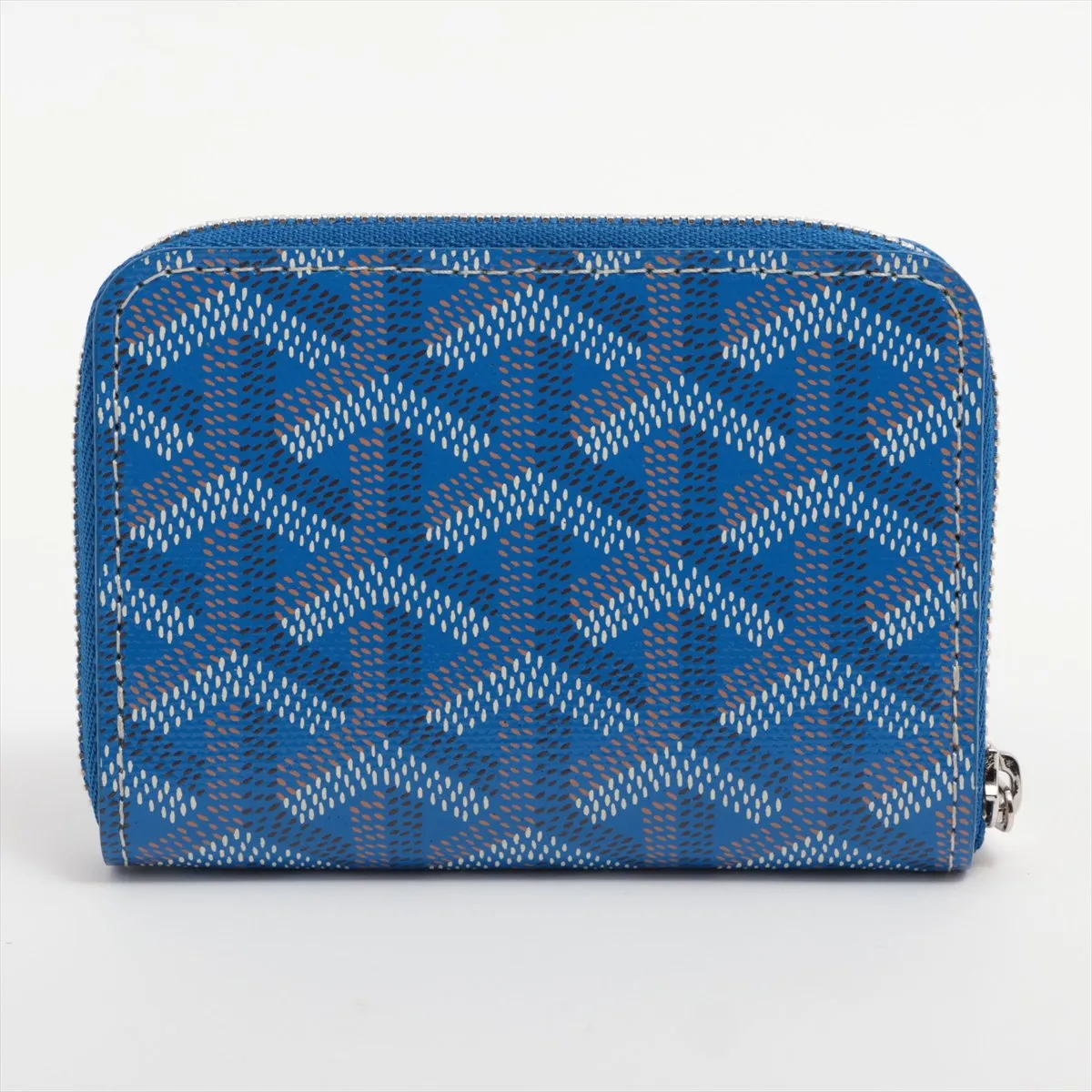 Matignon Leather Coin Case Blue — view 2