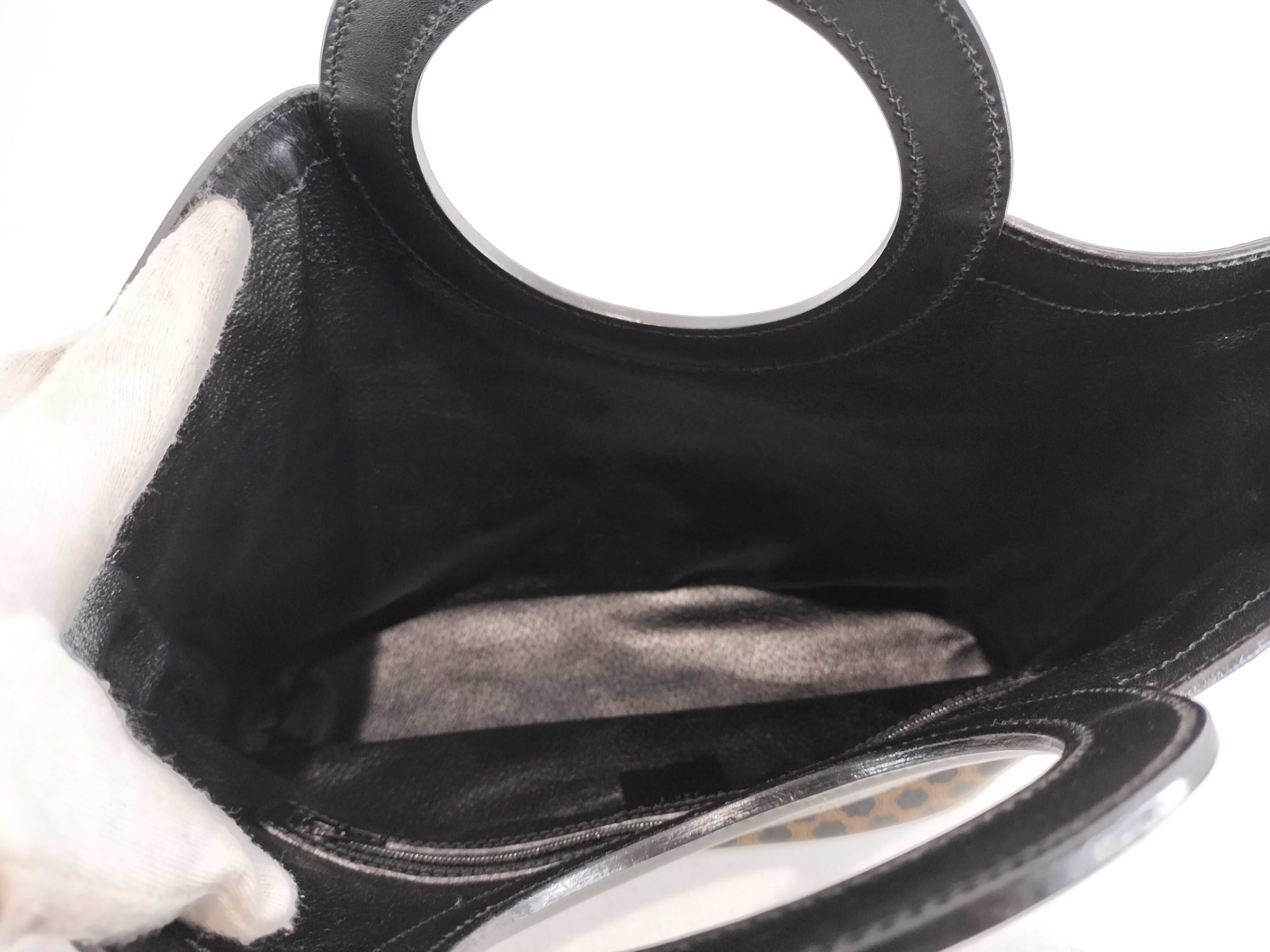 Macadam pattern circle handle handbag — view 9