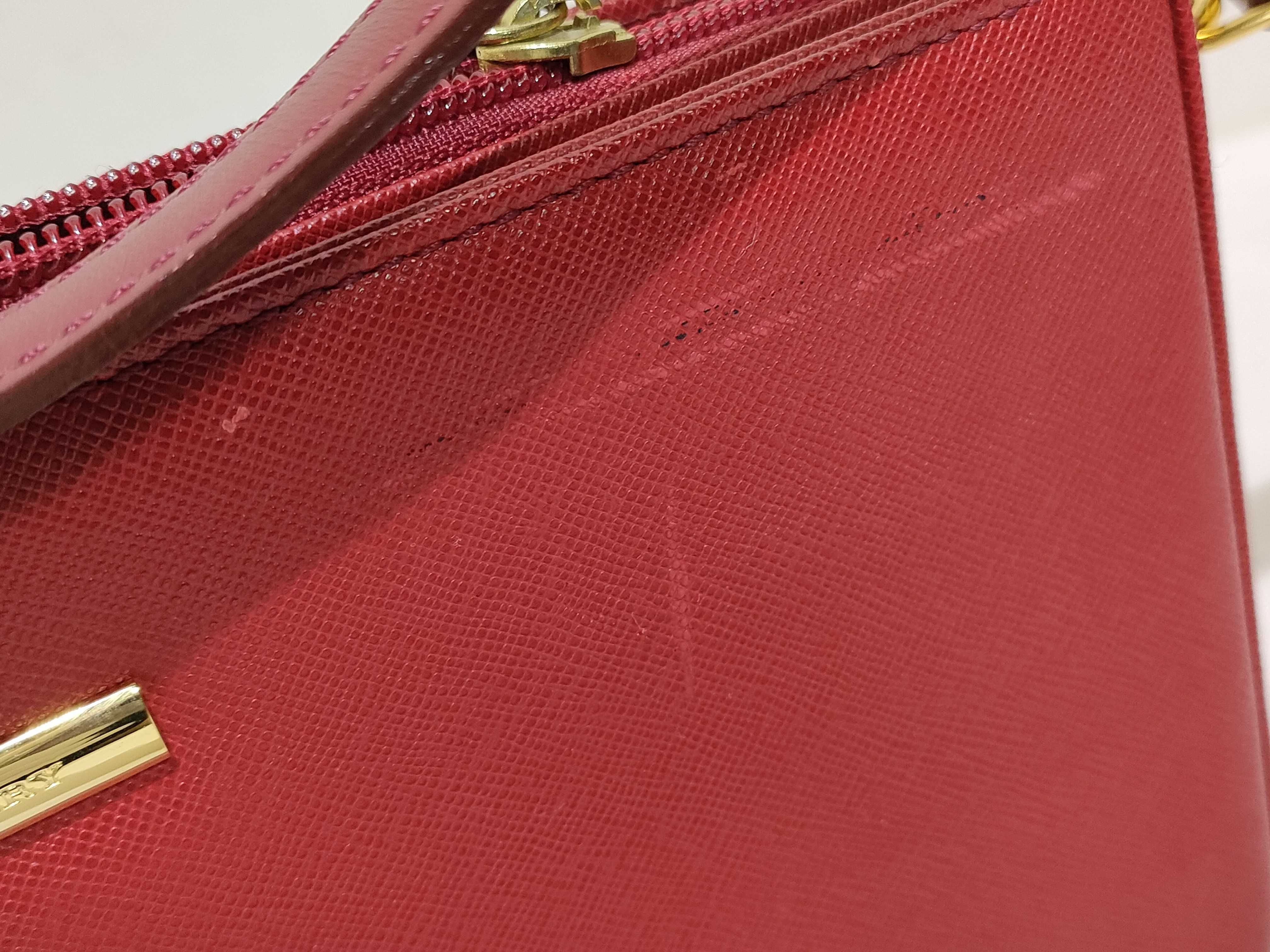 handbag, accessory pouch, leather, Nova Check pattern handbag — view 14