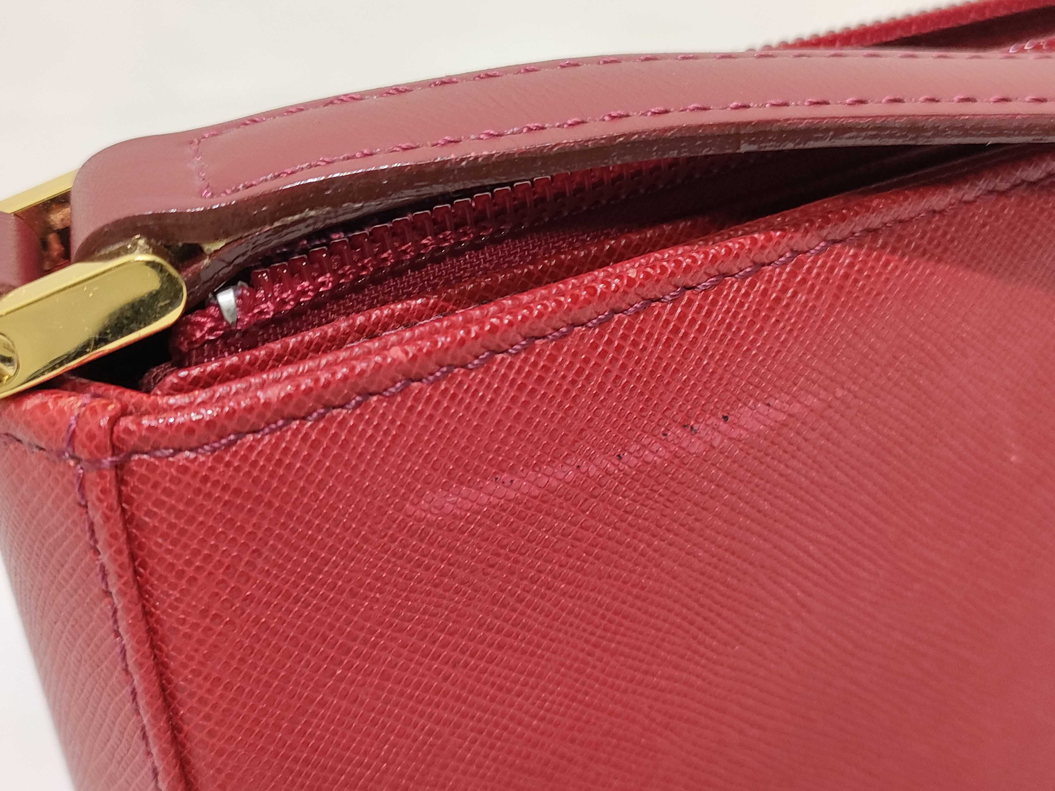 handbag, accessory pouch, leather, Nova Check pattern handbag — view 15