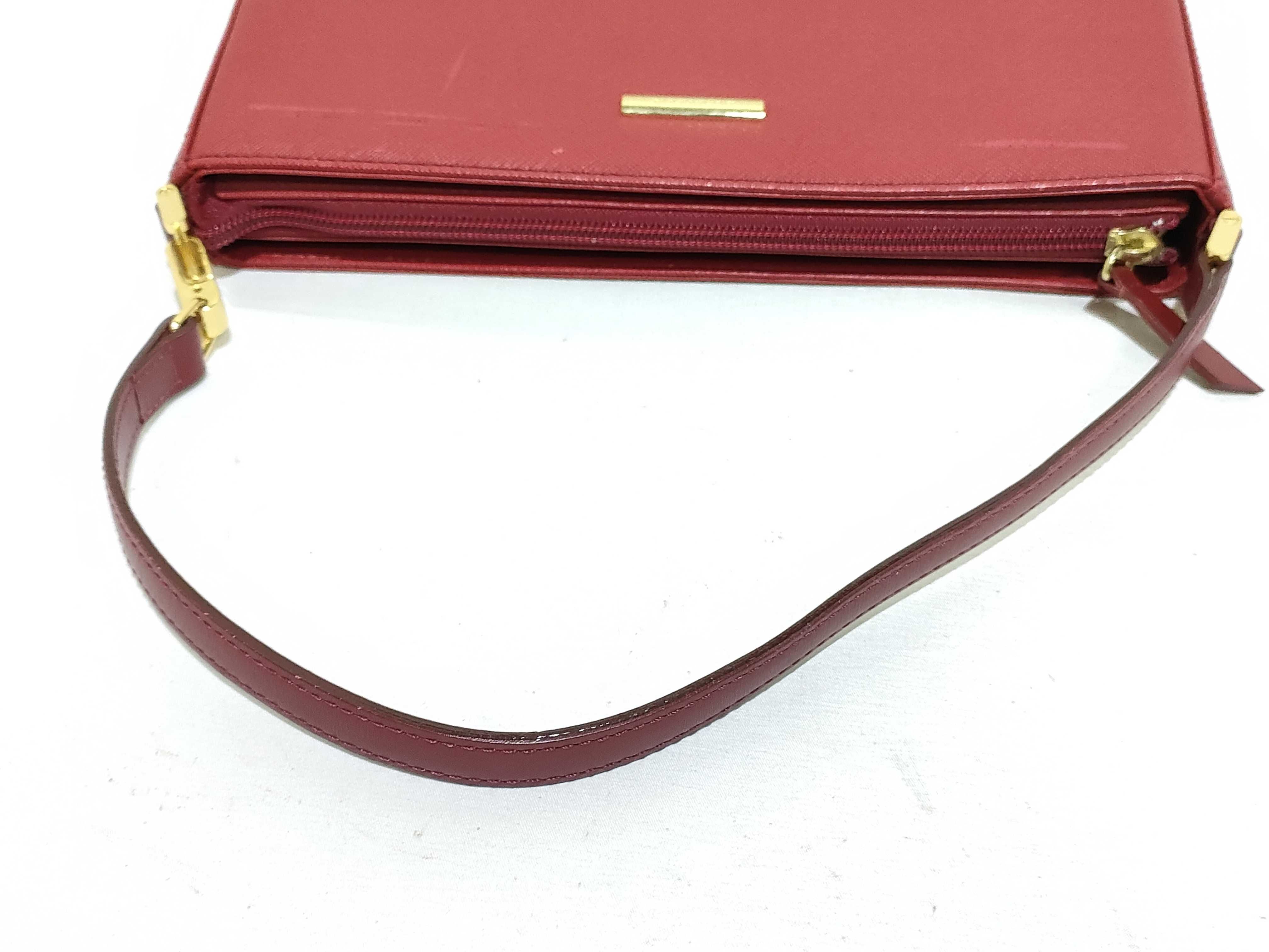 handbag, accessory pouch, leather, Nova Check pattern handbag — view 3