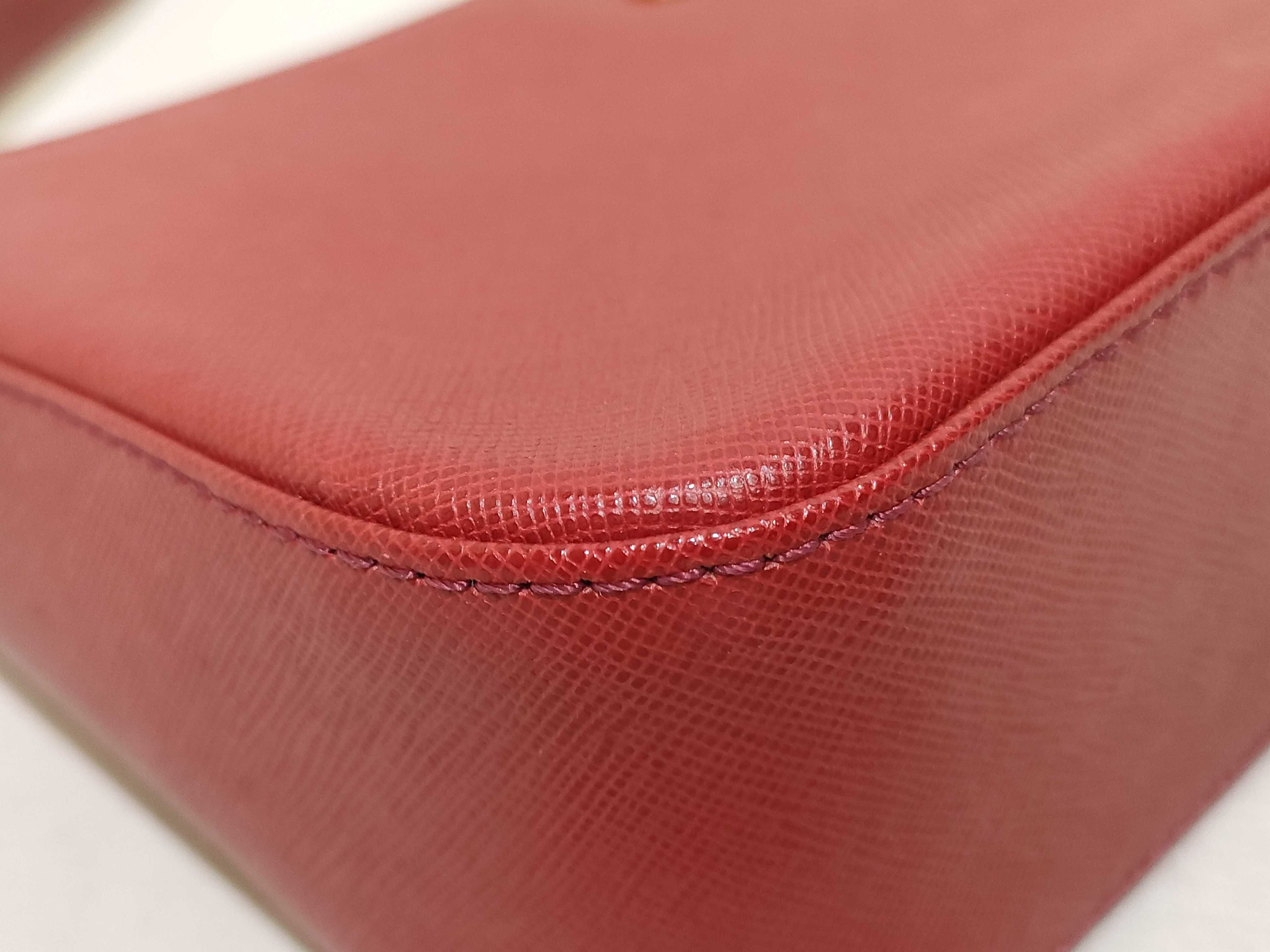 handbag, accessory pouch, leather, Nova Check pattern handbag — view 6