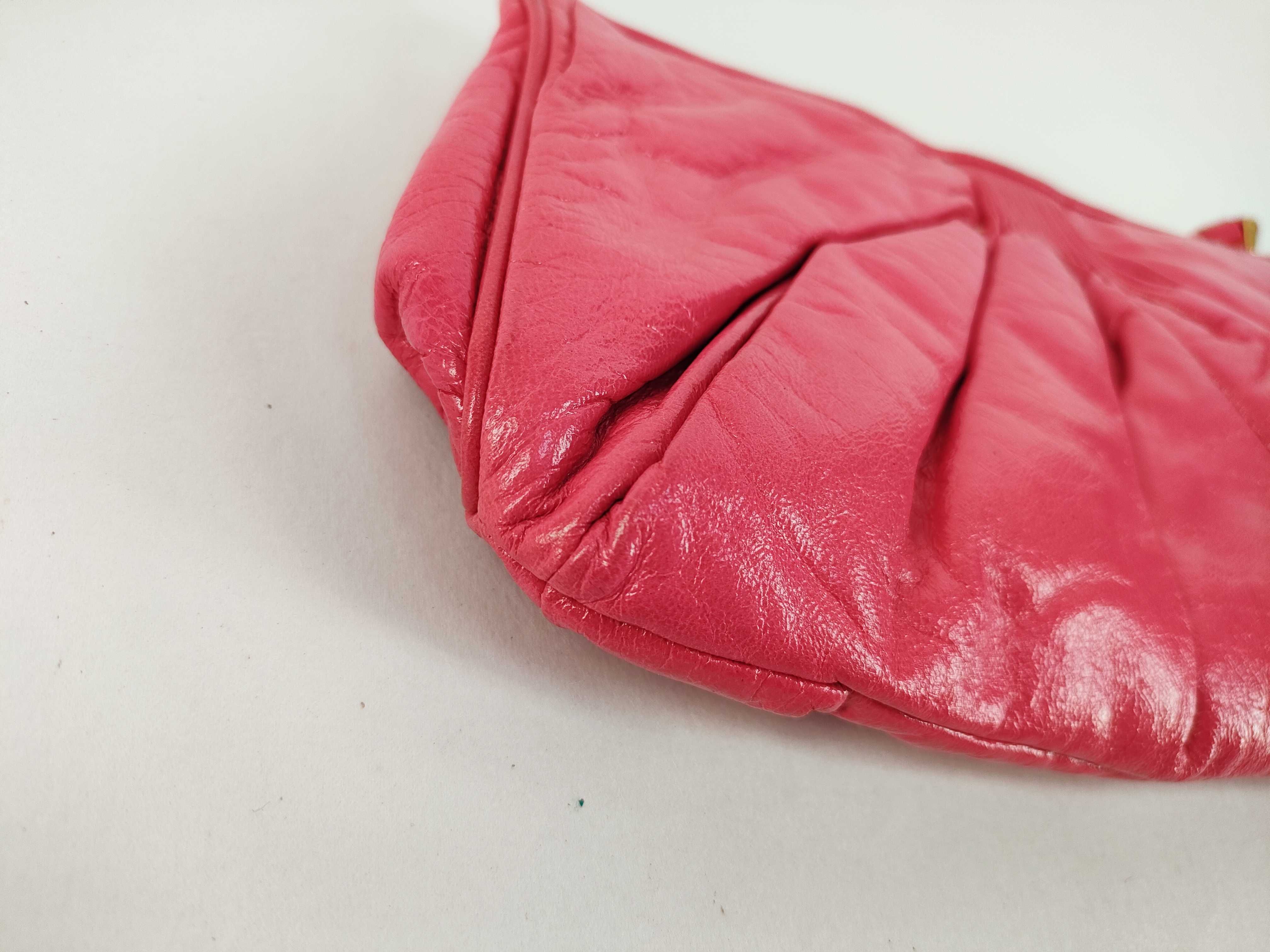 leather clutch bag — view 3
