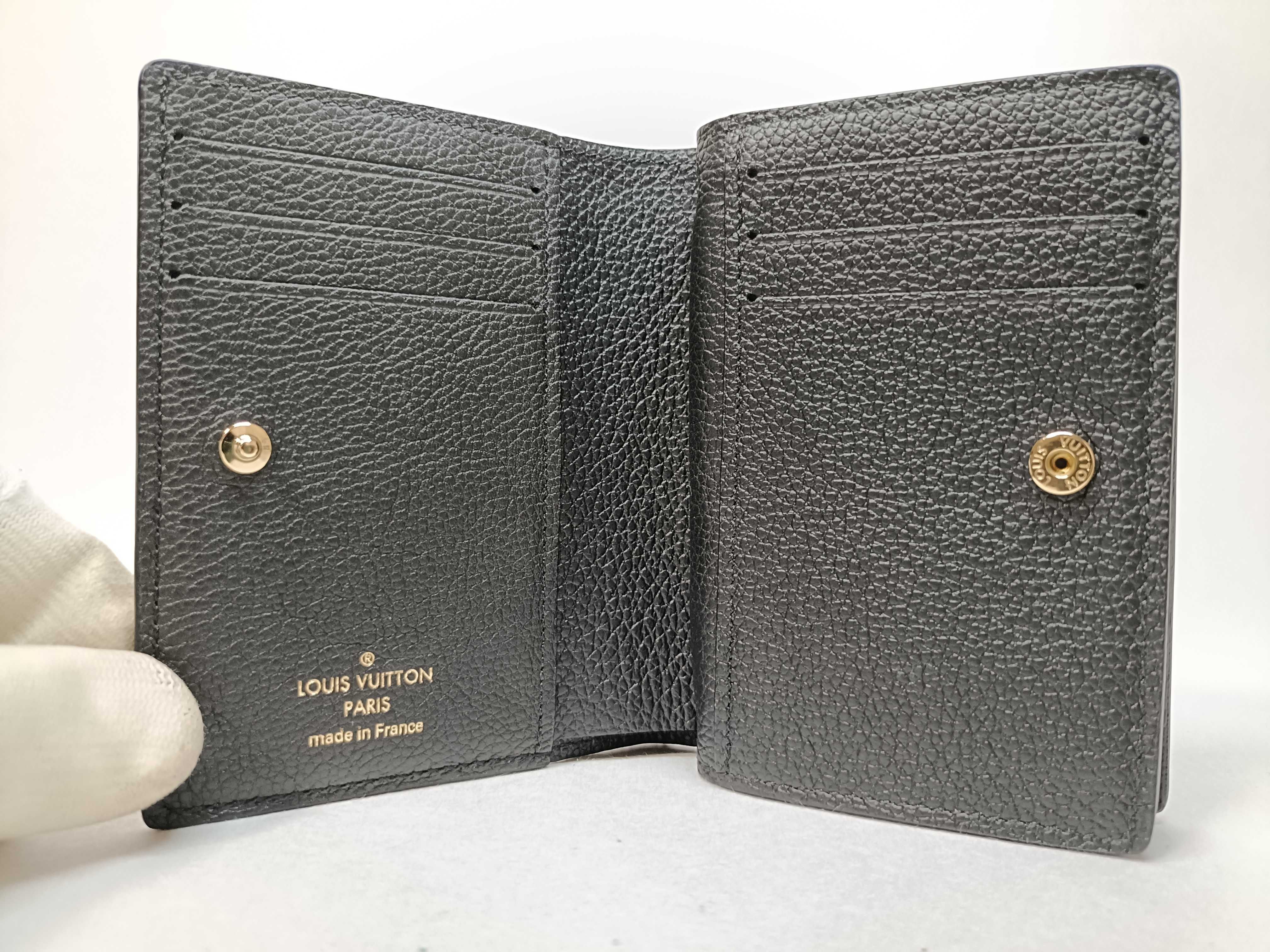 Monogram Empreinte Portefeuille Claire Black Wallet — view 11