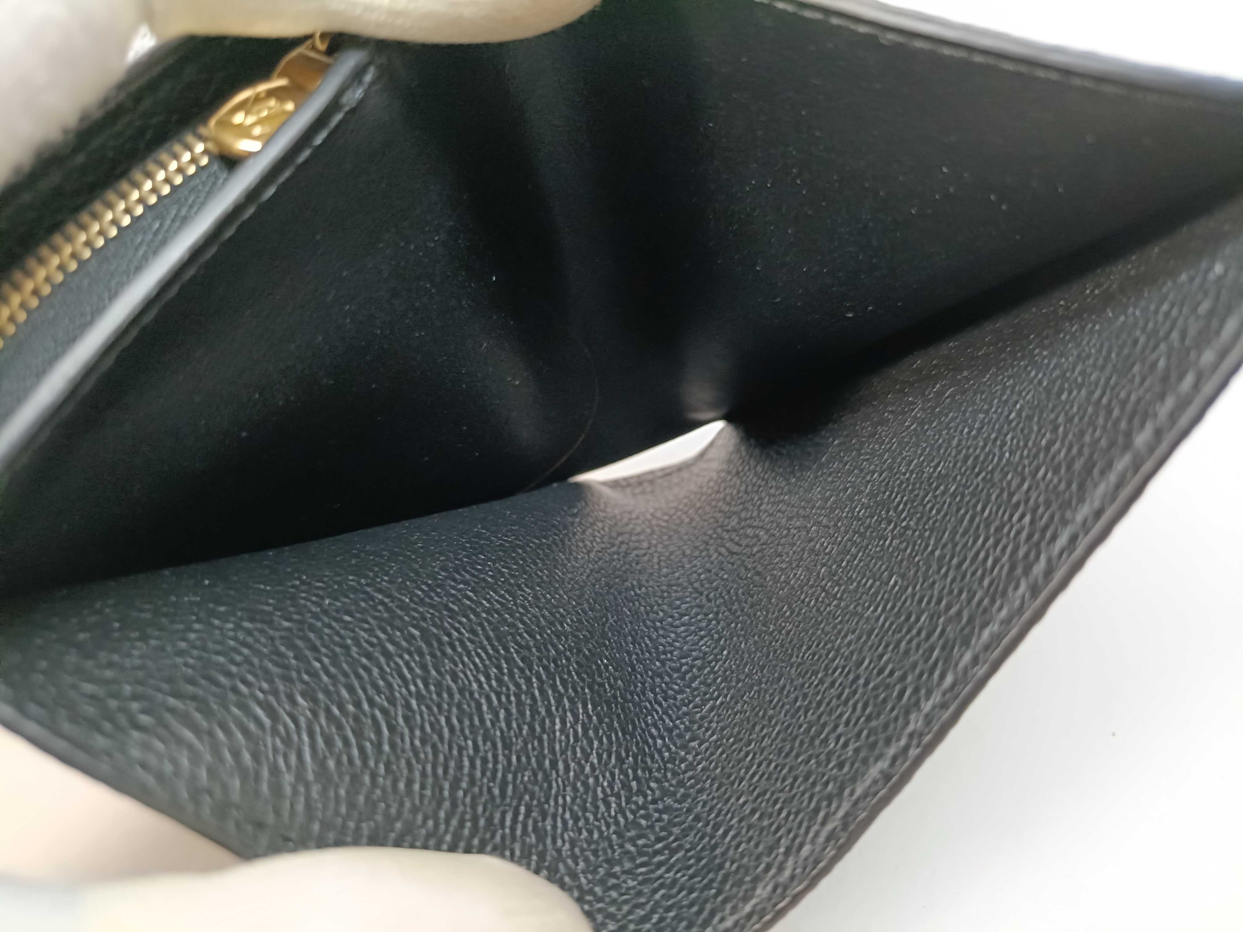 Monogram Empreinte Portefeuille Claire Black Wallet — view 13
