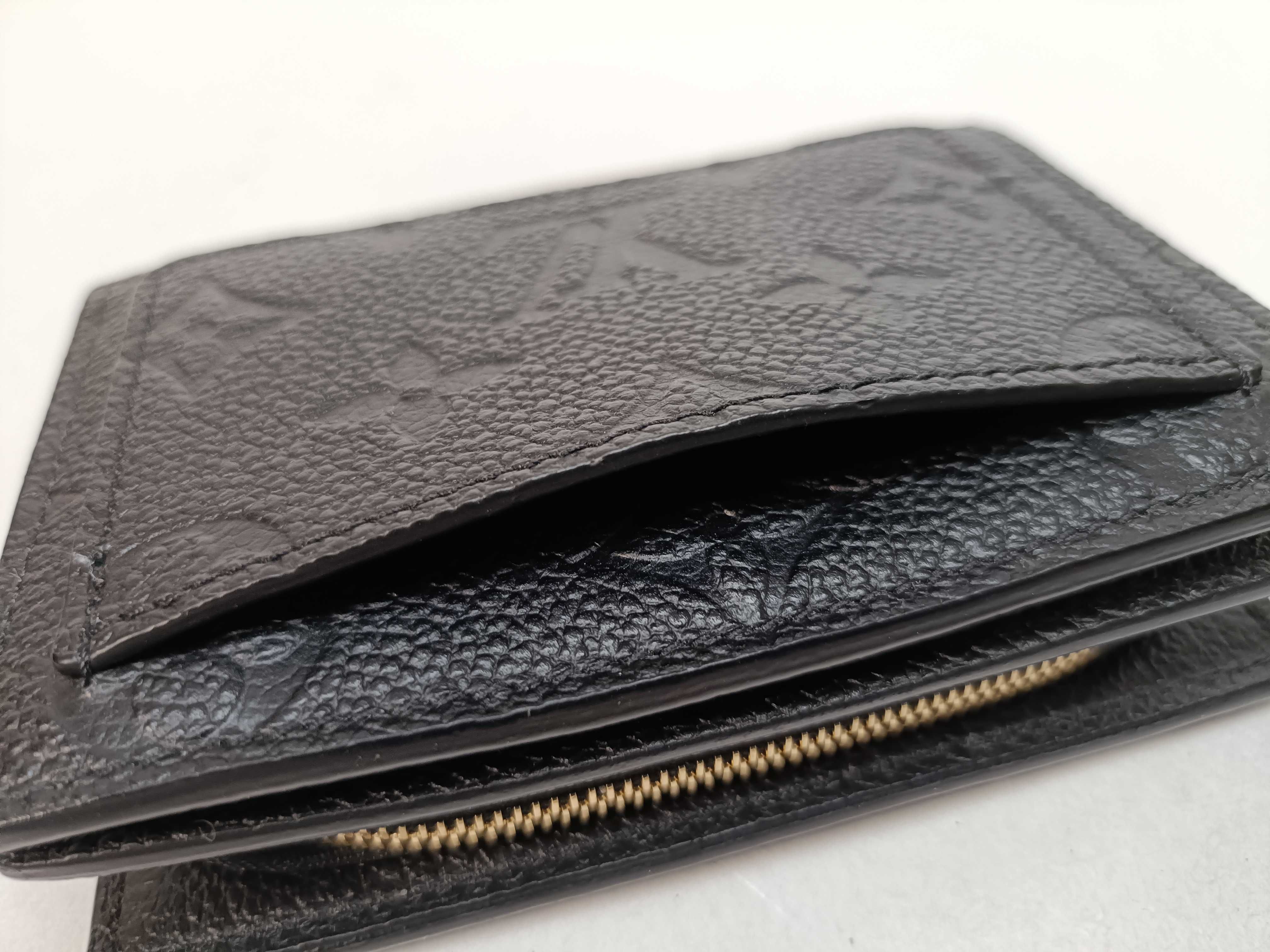 Monogram Empreinte Portefeuille Claire Black Wallet — view 15