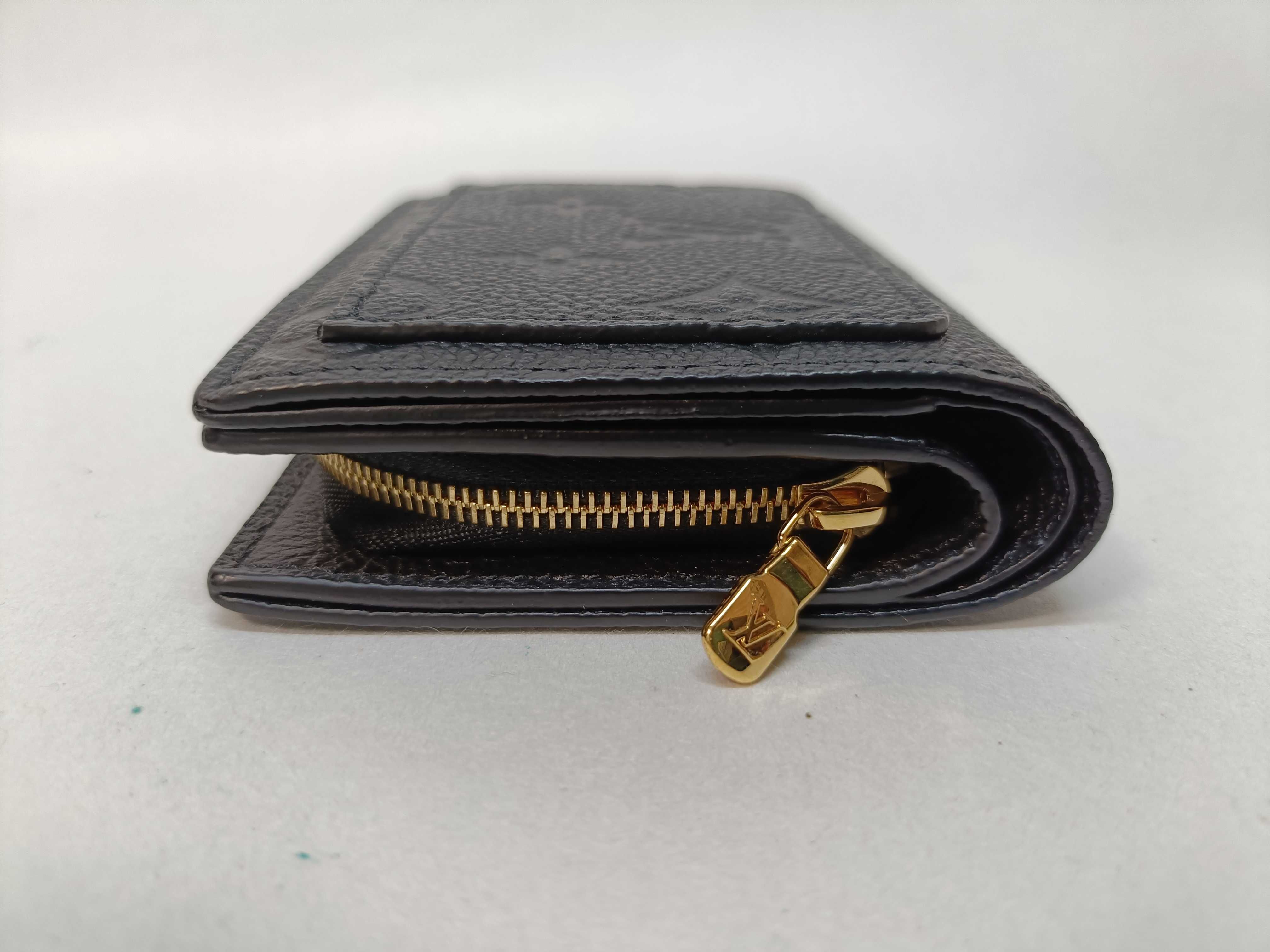 Monogram Empreinte Portefeuille Claire Black Wallet — view 3