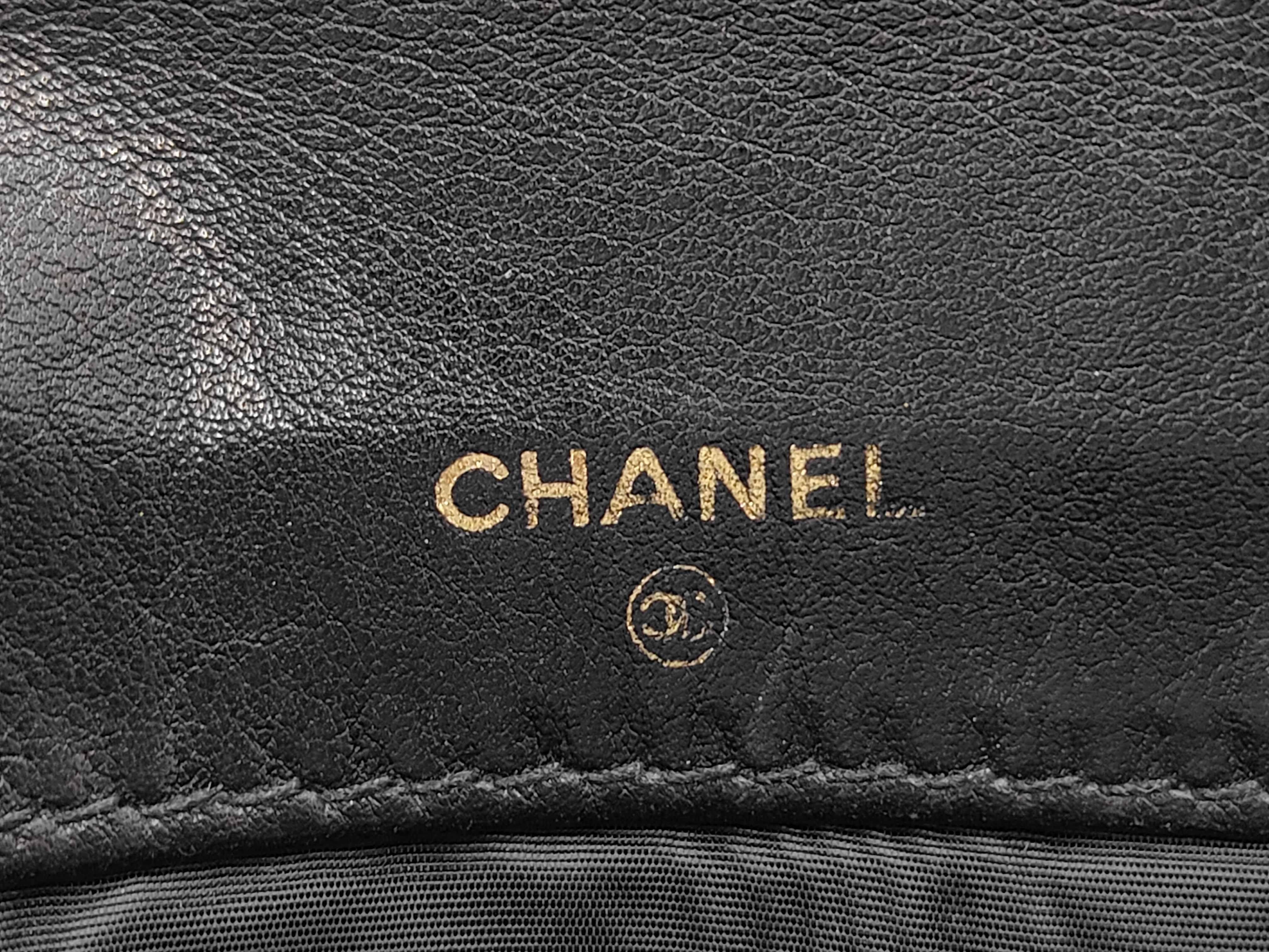 Caviar Skin Coco Mark Long Wallet — view 7