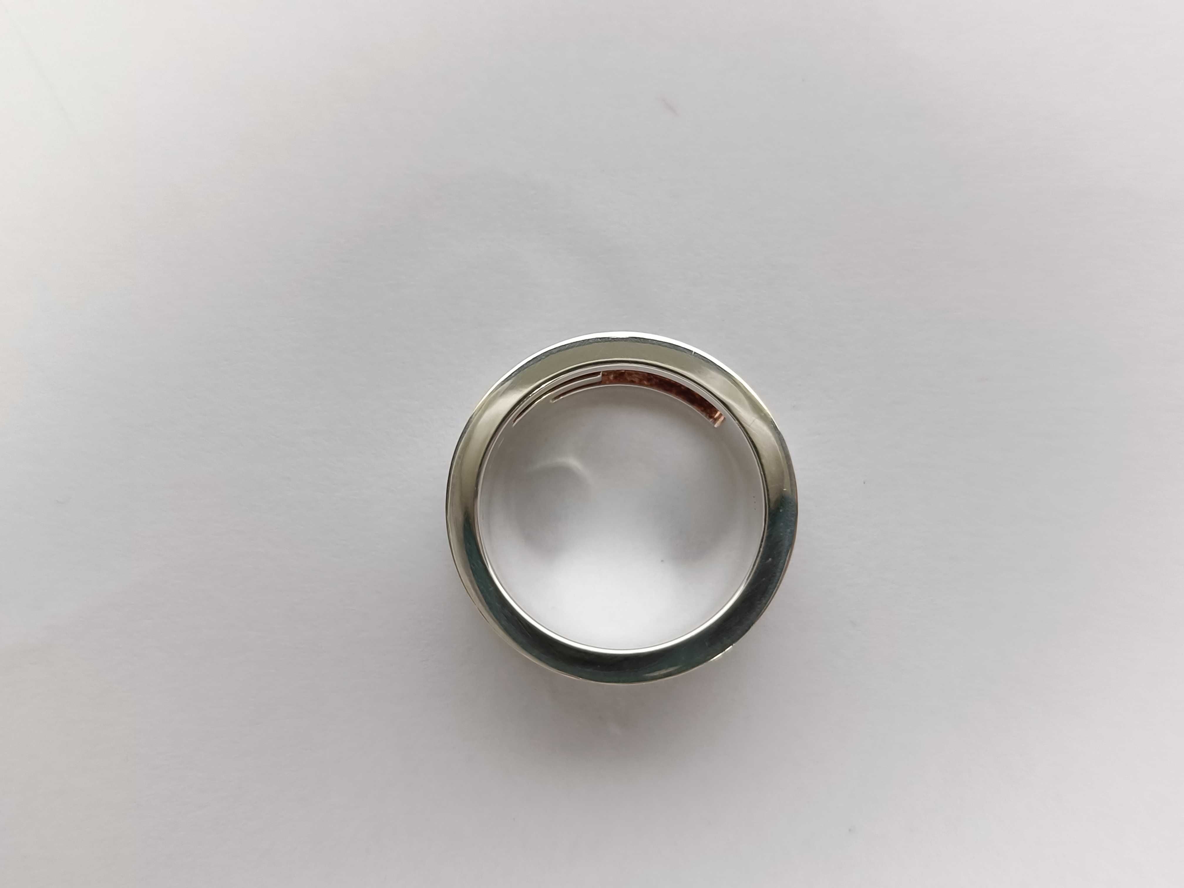 ring, branded G cutout G, 925 sterling silver, size 9, 8g. — view 3